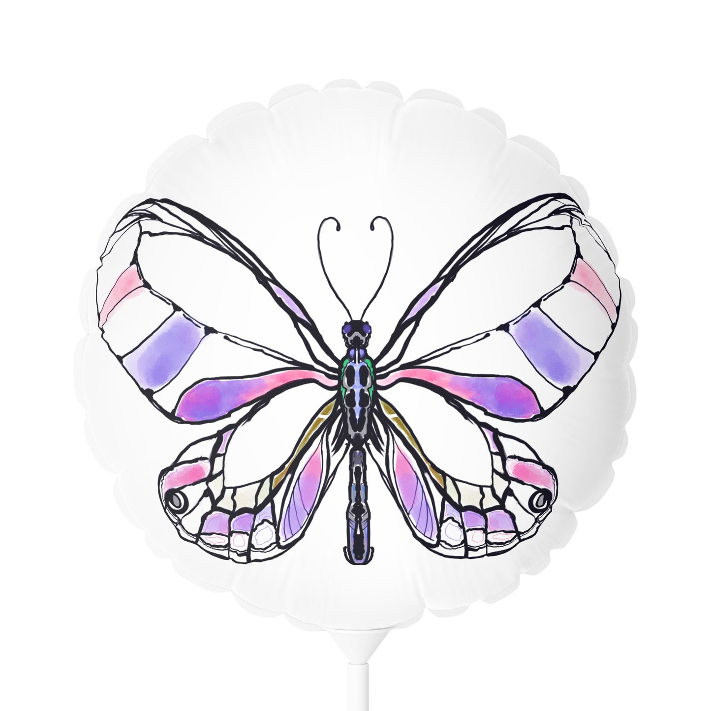 Celebrations Balloon Round 11" Butterfly Celebration