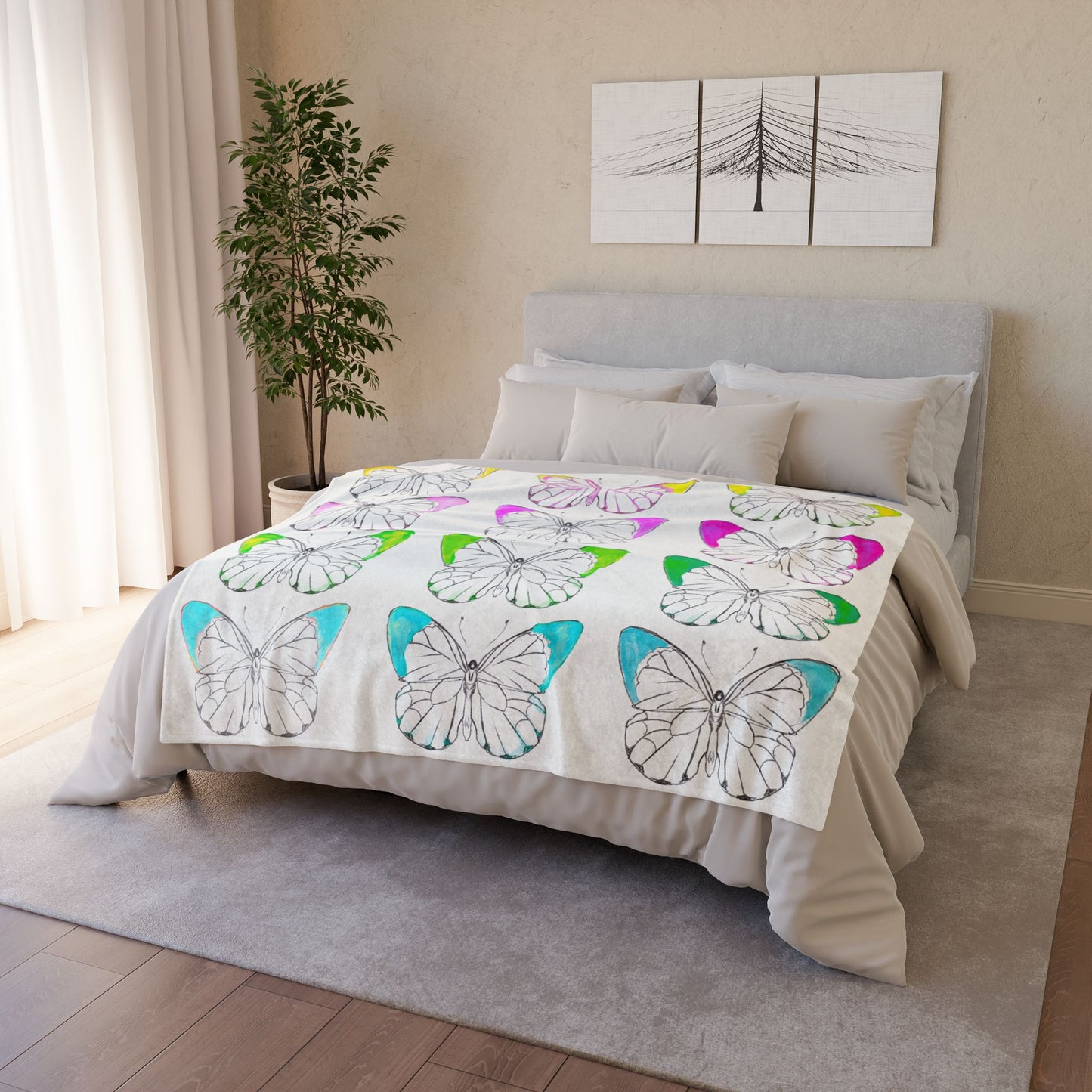 Blankets Soft Polyester Wingtipped Whimsy