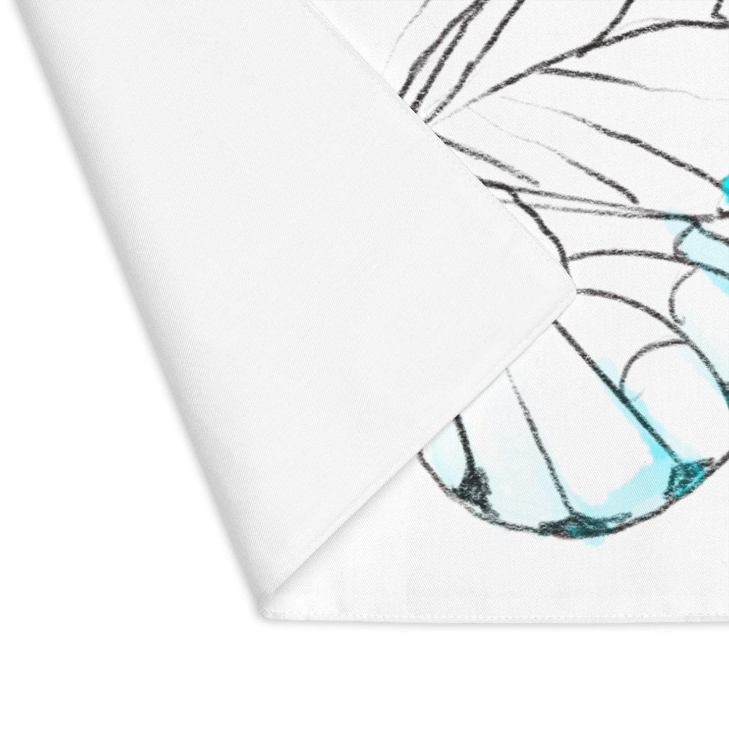 Chroma Aqua Placemat, 1pc