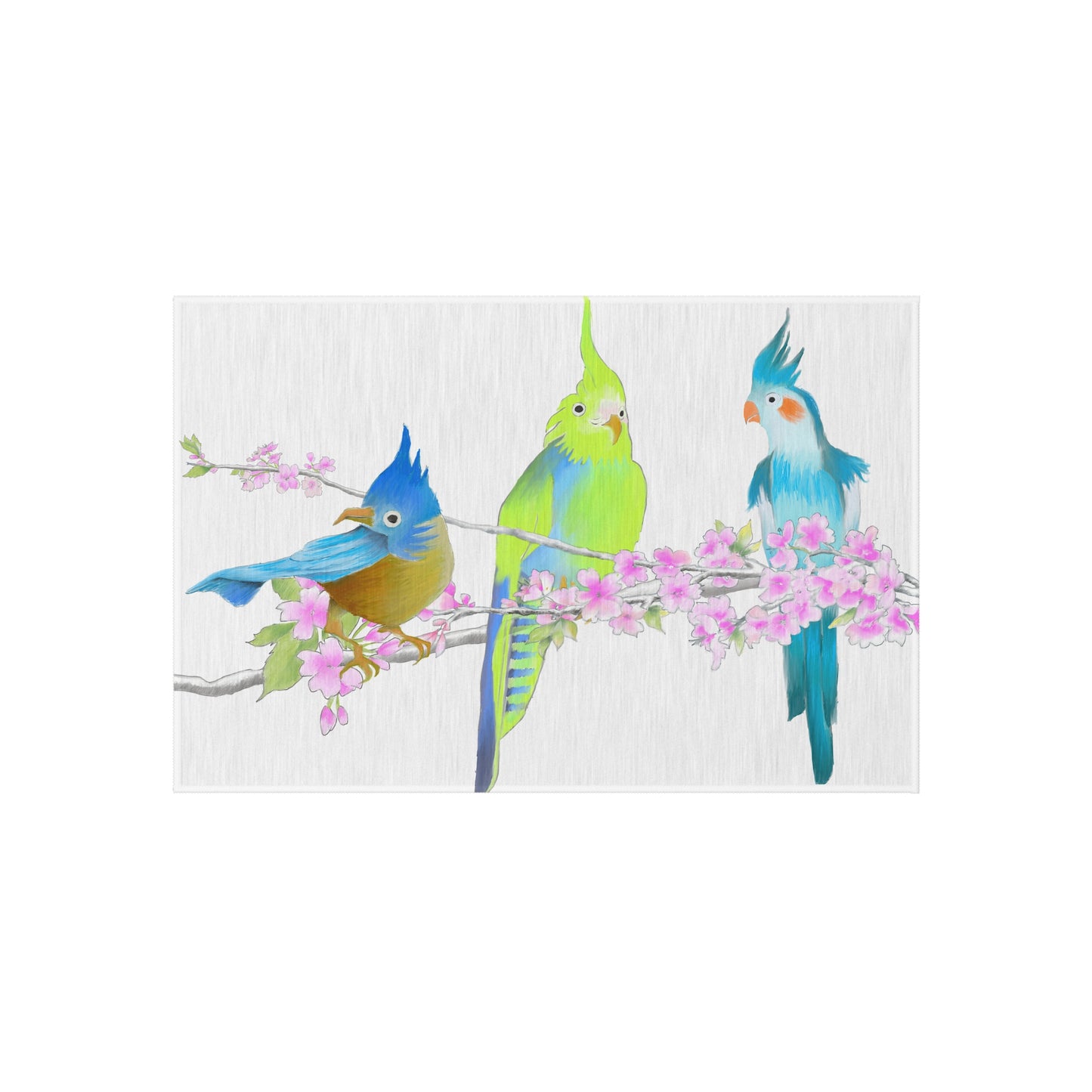 Cherry Chirp Indoor/Outdoor Rug