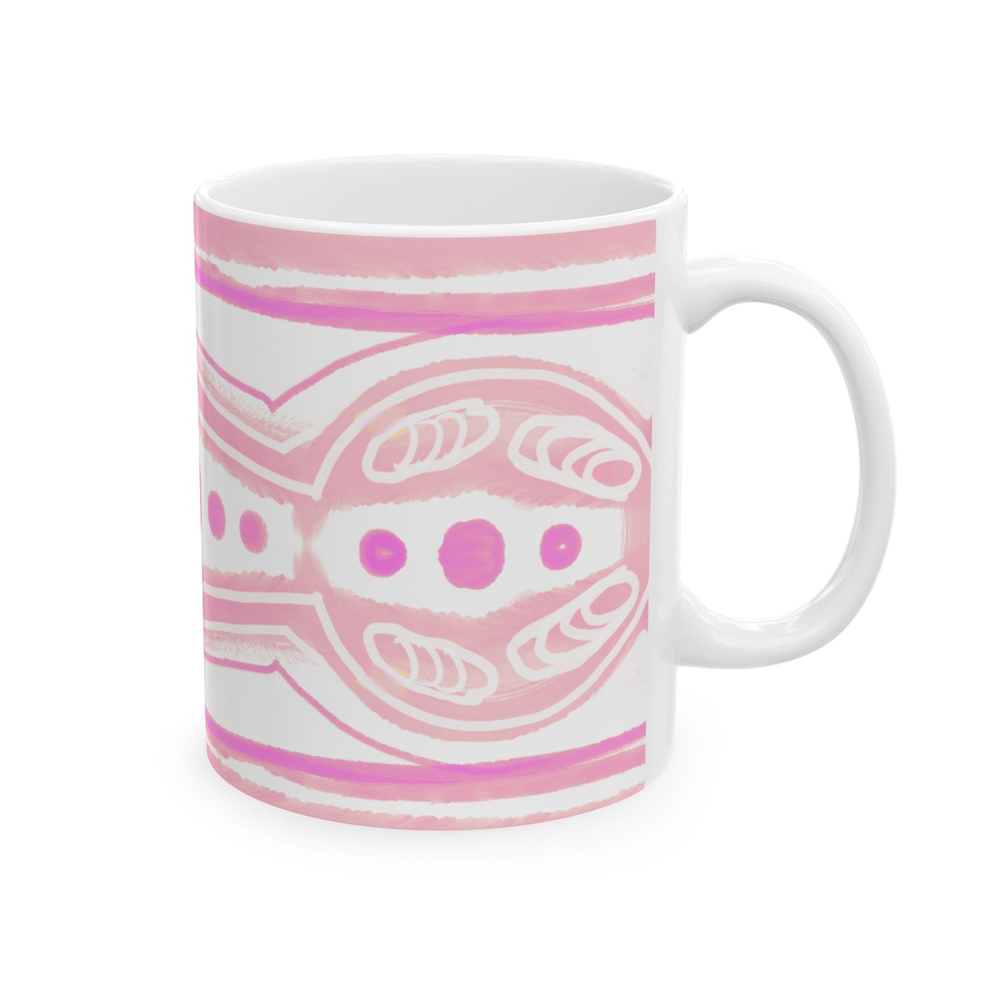 Pattern Play Mug Dark Pink