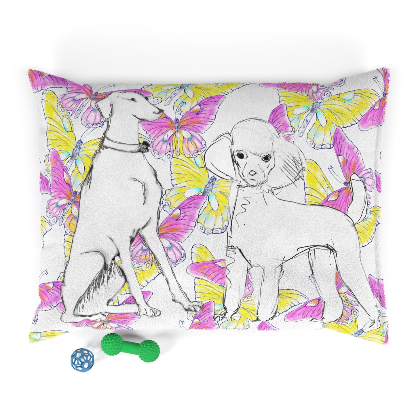 Pet Beds Butterfly Fun