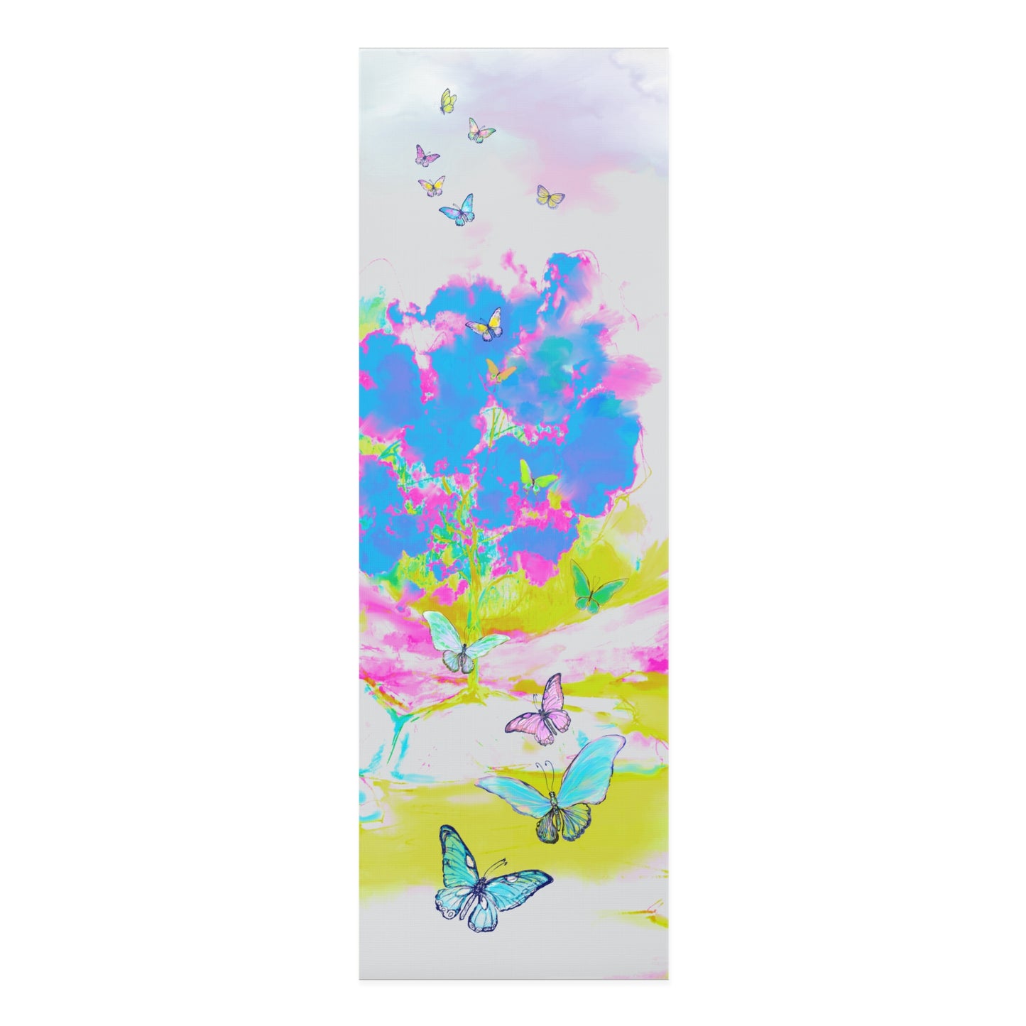 Foam Yoga Mats Fluttering Serenity