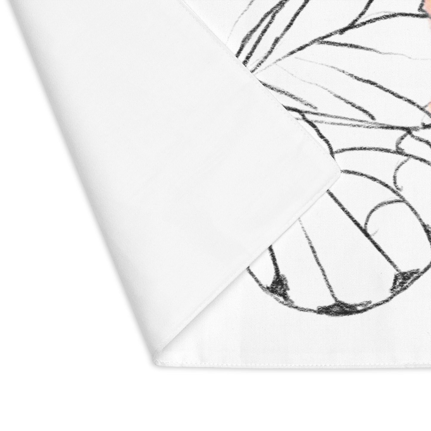 Chroma Orange Placemat, 1pc