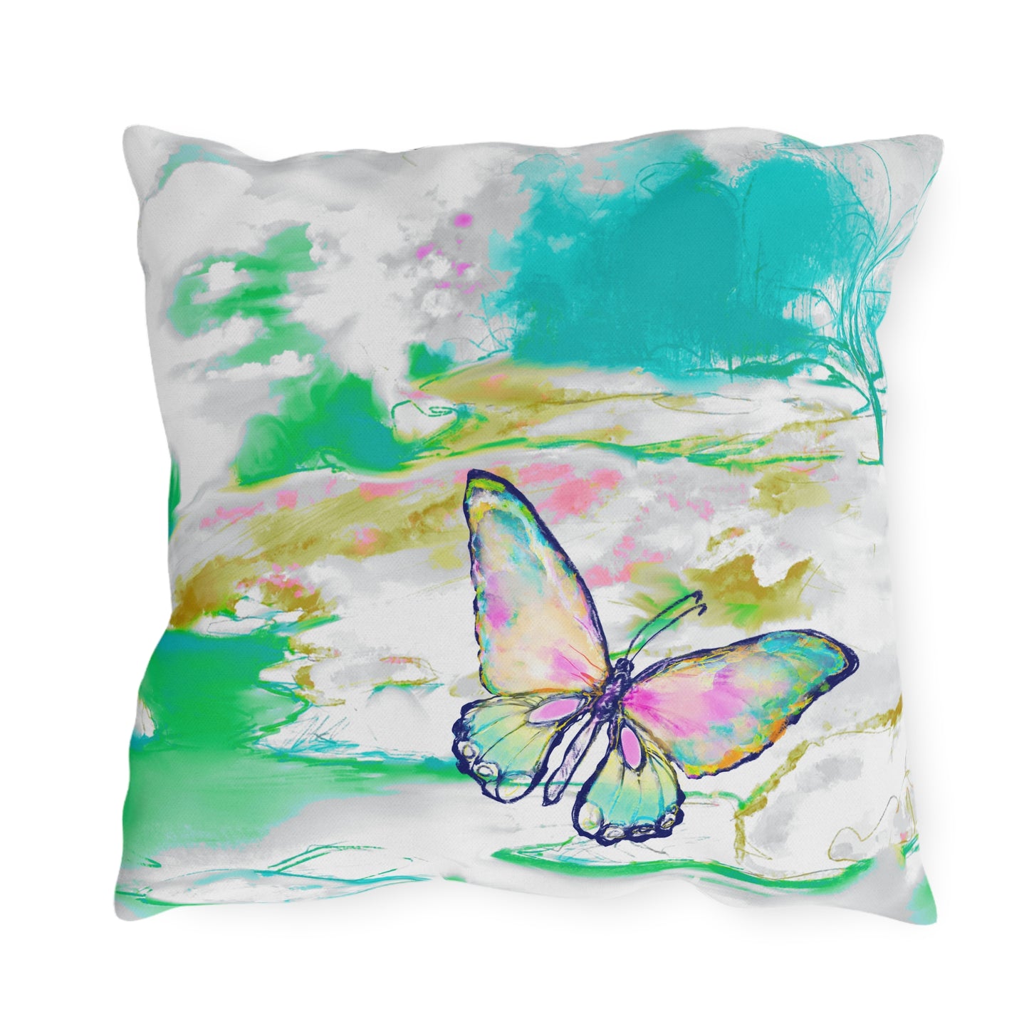 Joyful Landscapes Outdoor Pillows