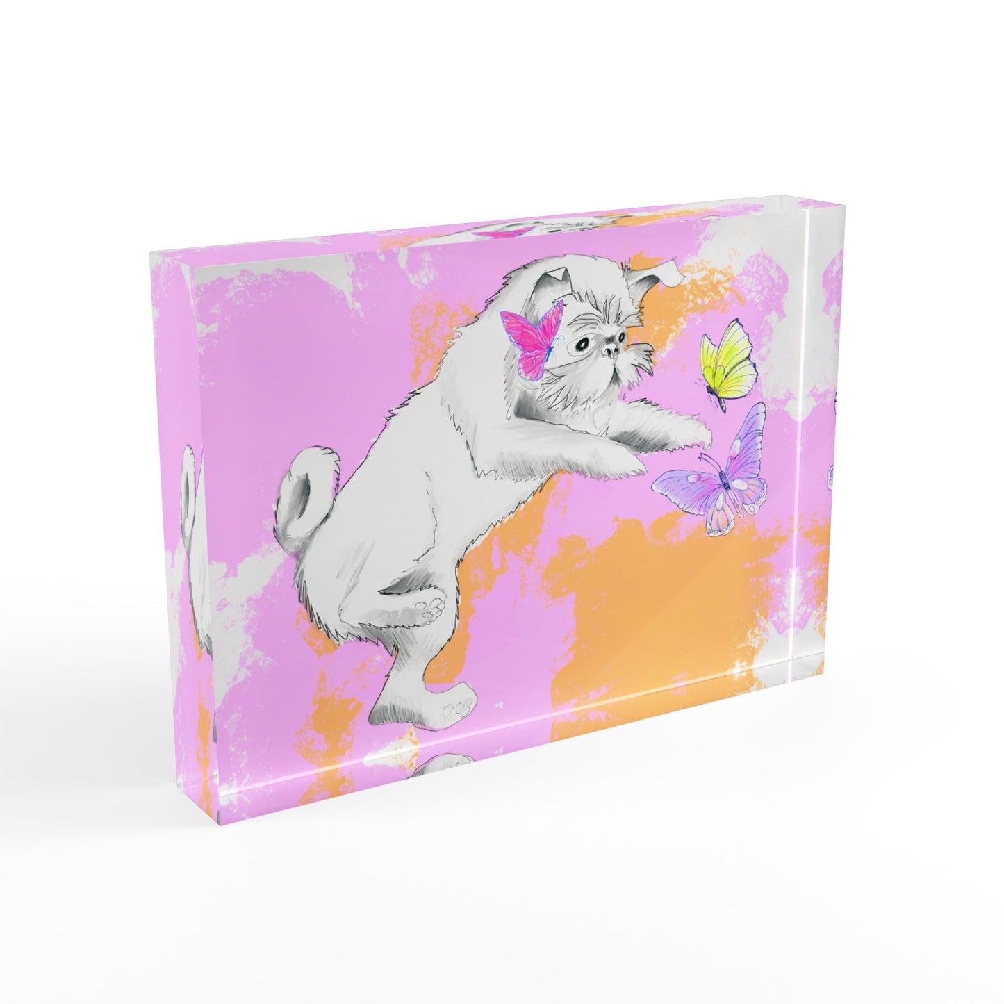 Dogi Flutter Acrylic Block