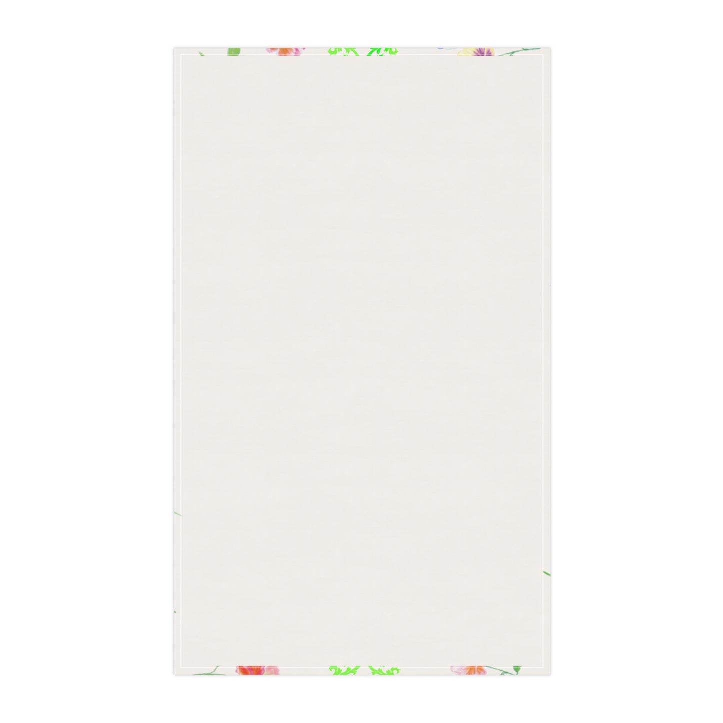 Flower Fun Tea Towel Pansy