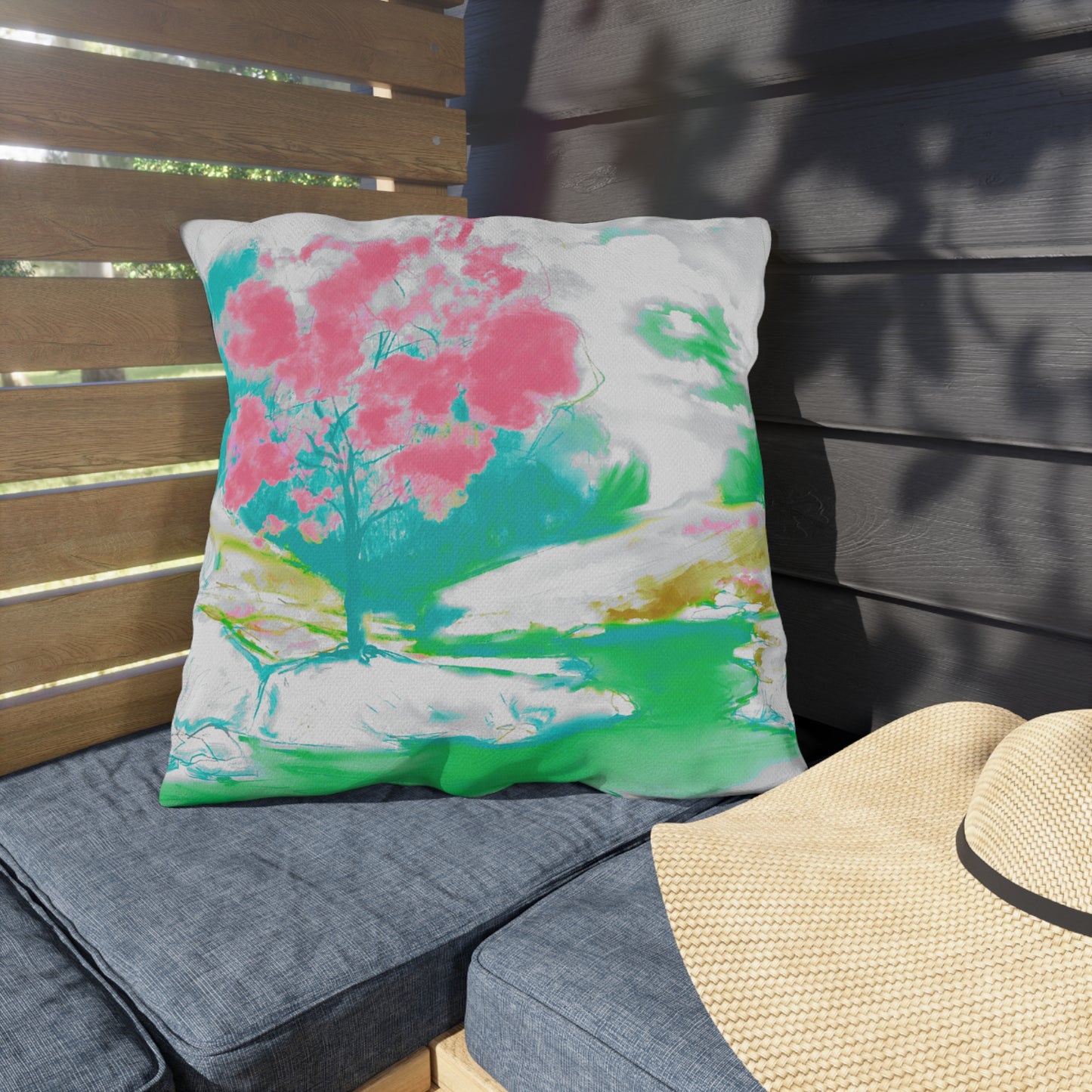 Joyful Landscapes Outdoor Pillows