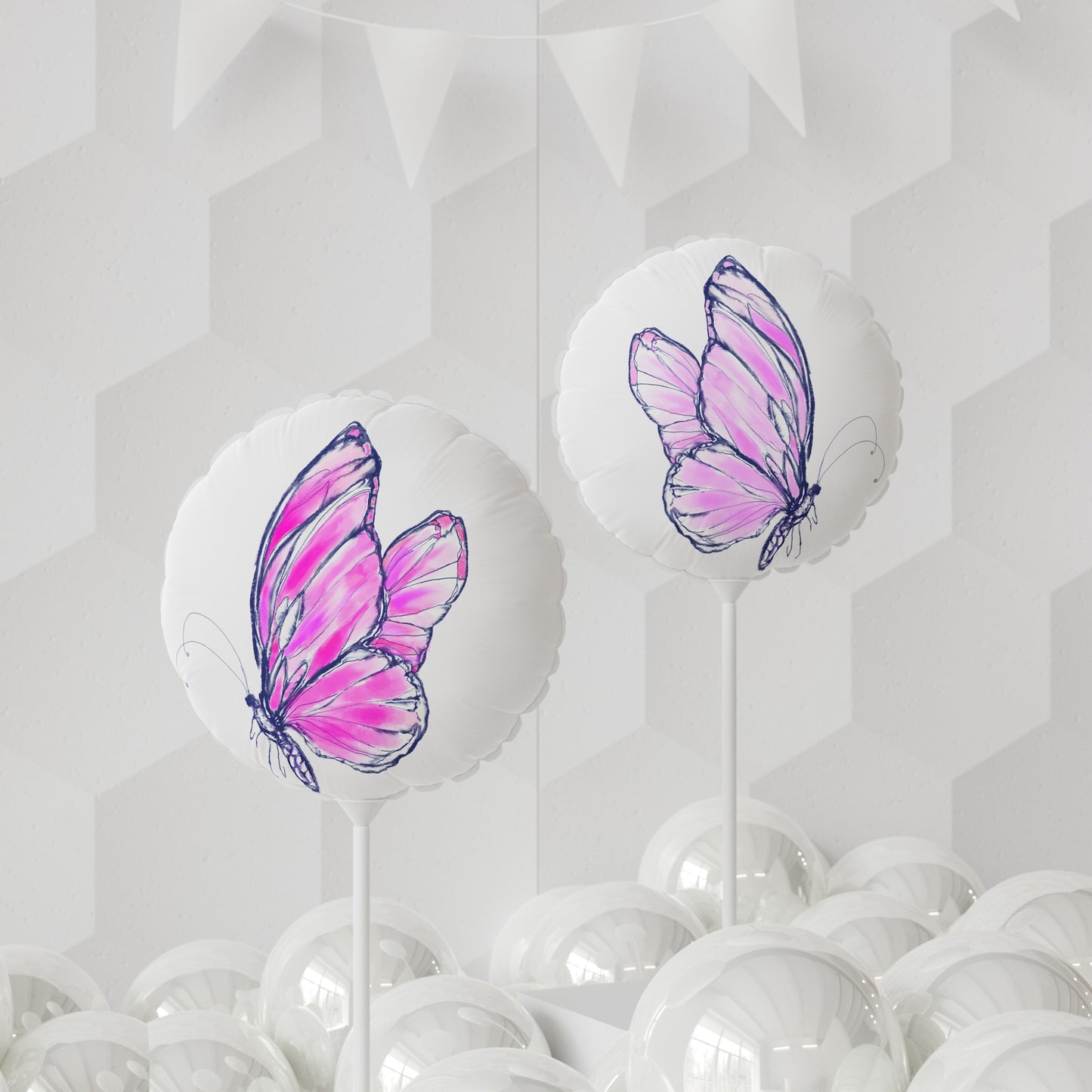 Celebrations Balloon Round 11" Butterfly Celebration