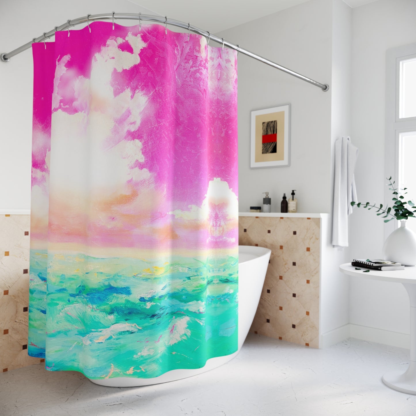 Shower Curtains Dreamy Waters