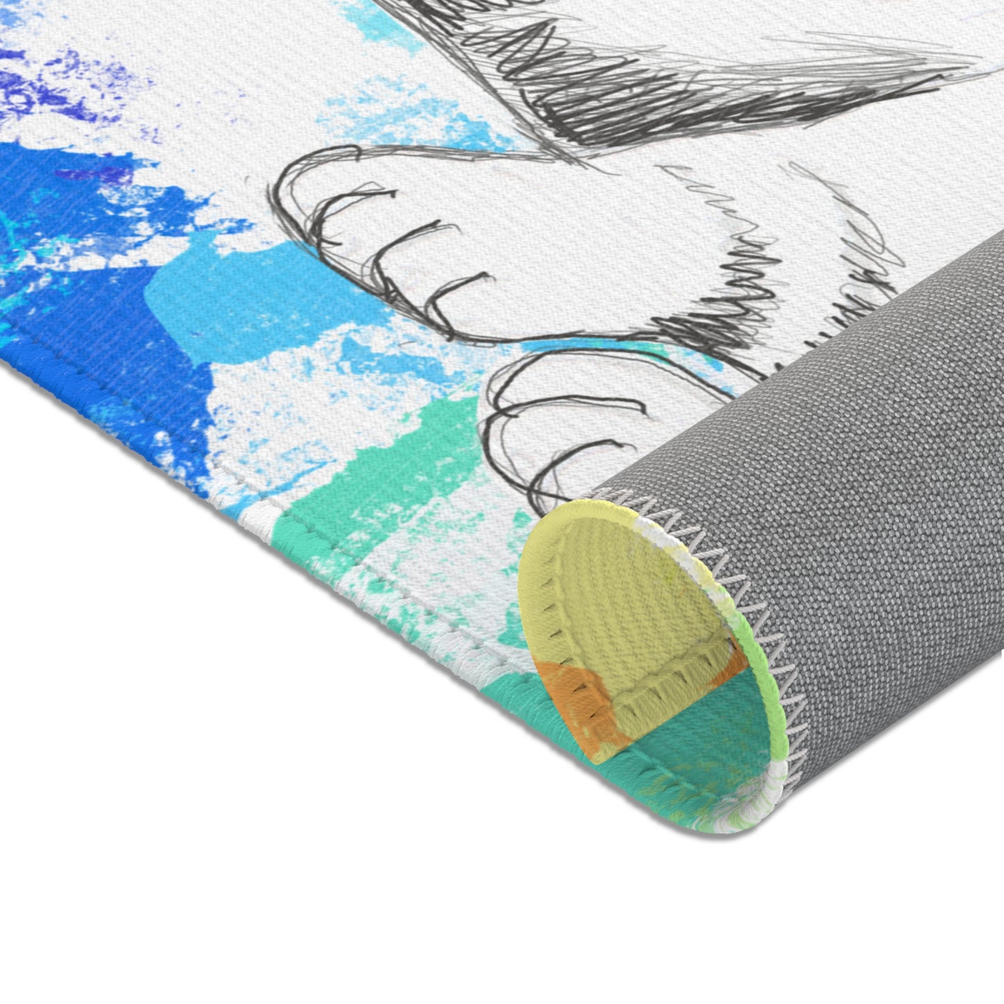 Kitty Fun Indoor Area Rugs