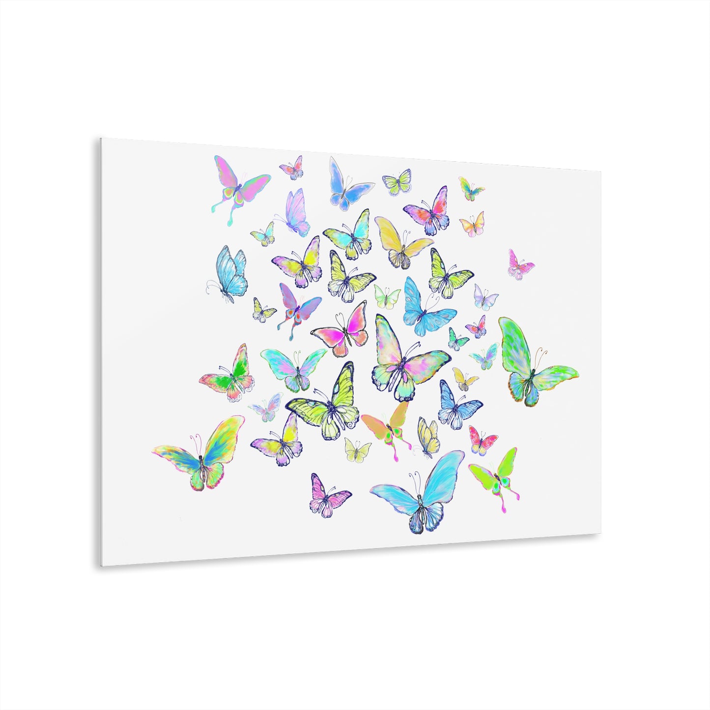 Jive Butterfly (Bottom panel B) Acrylic Prints (French Cleat Hanging)