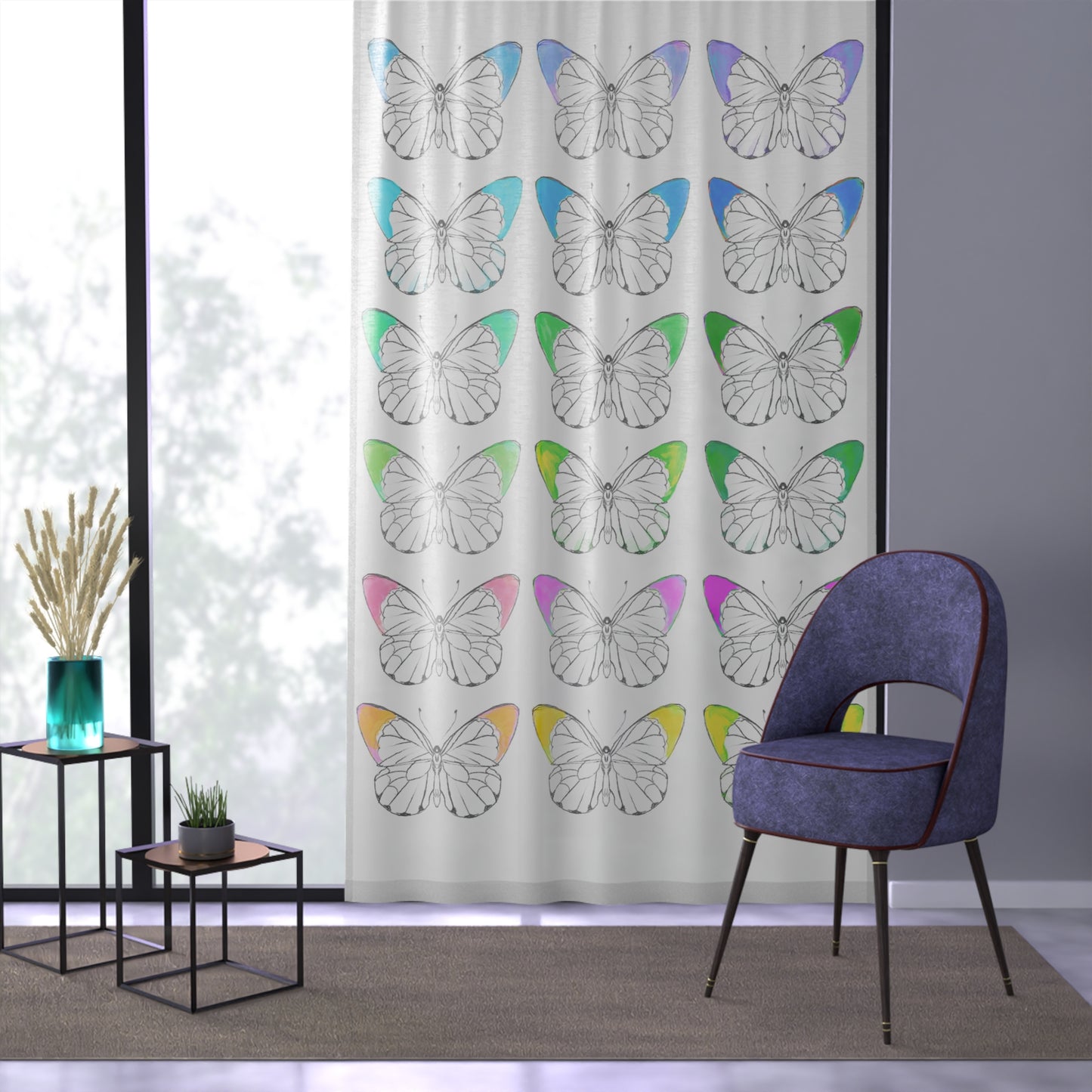 Chroma Window Curtain B