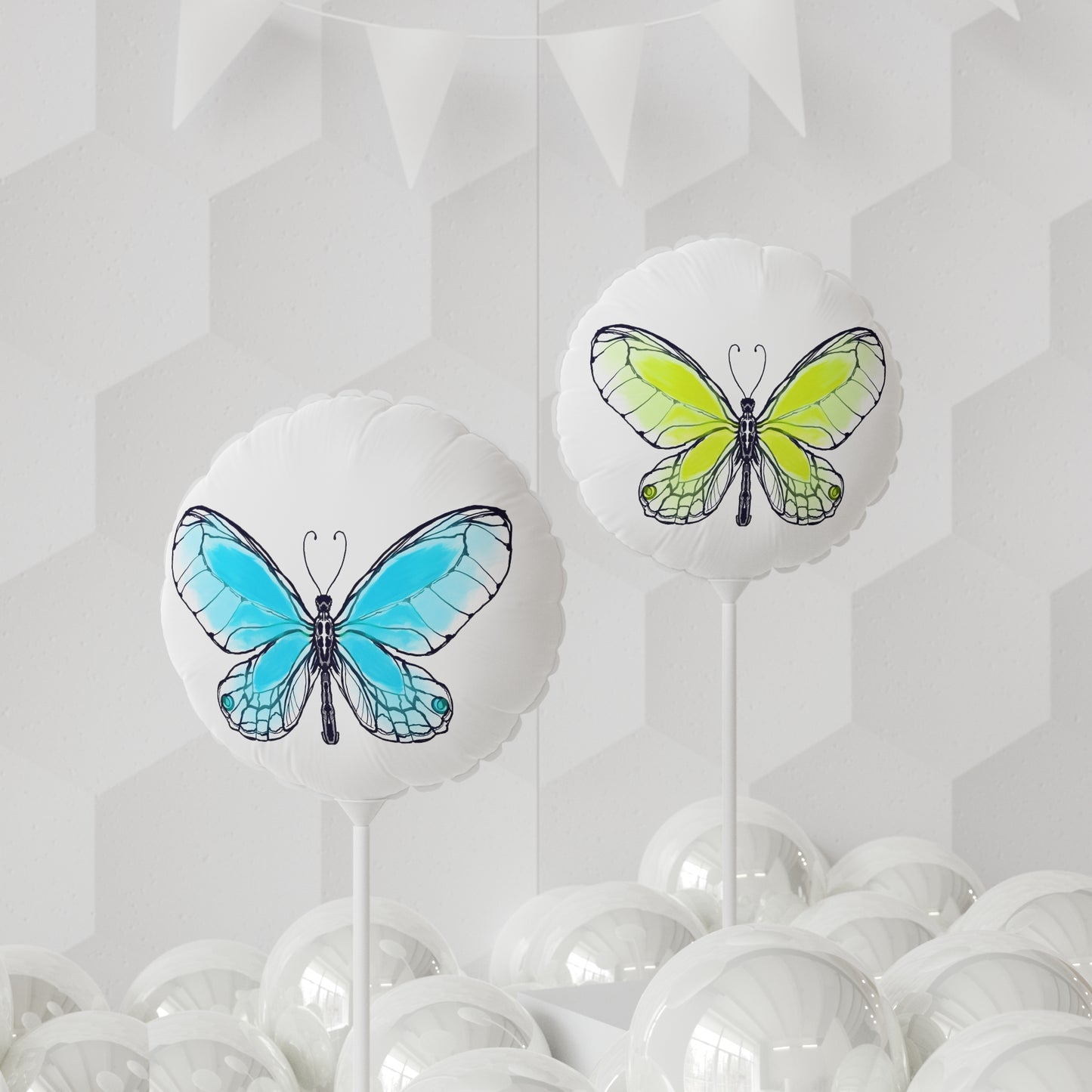 Celebrations Balloon Round 11" Butterfly Celebration