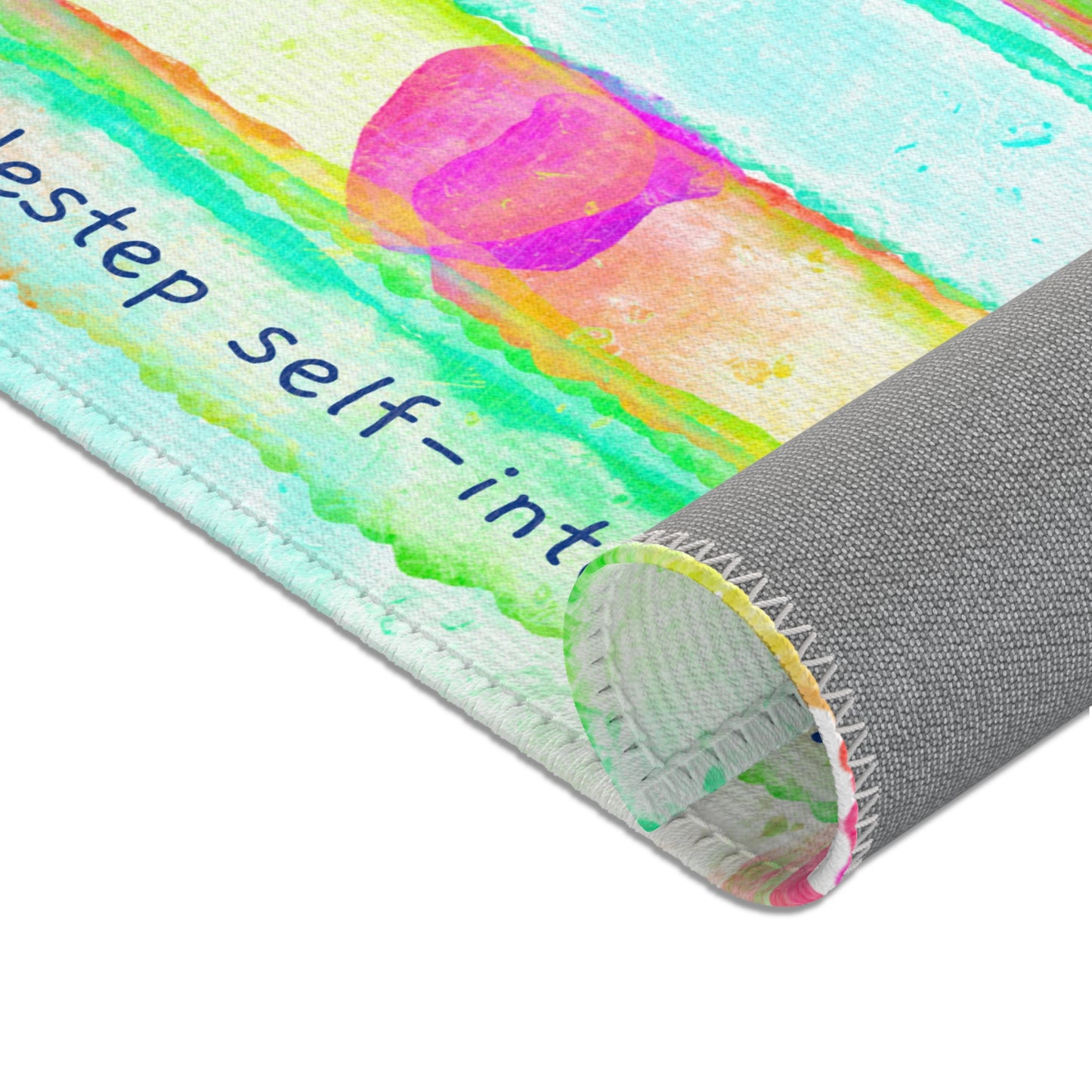 Indoor/Outdoor Rugs Fun Stripes Sidestep Self-Interest x