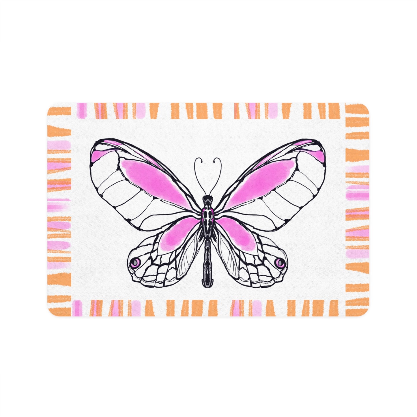 Pet Feeding Mats Butterfly Joy