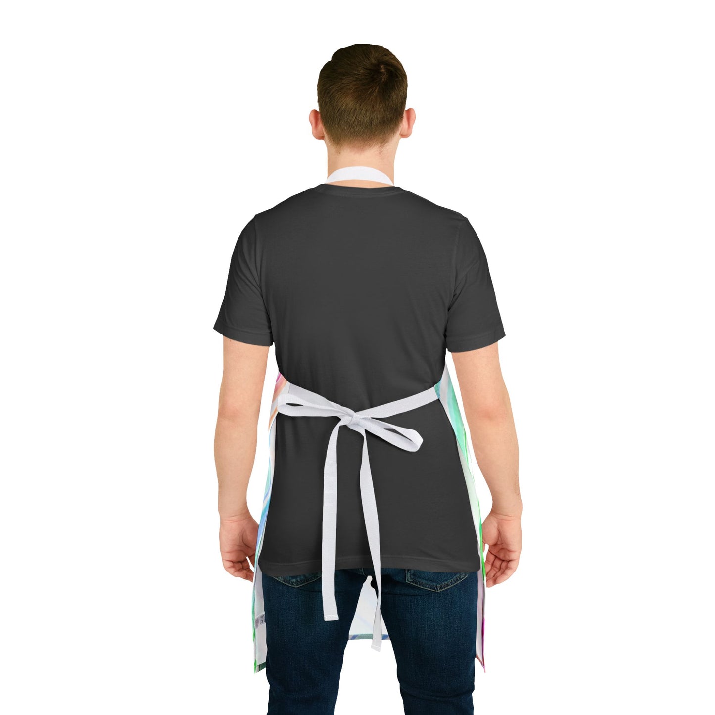 Diagonal Stripes Apron