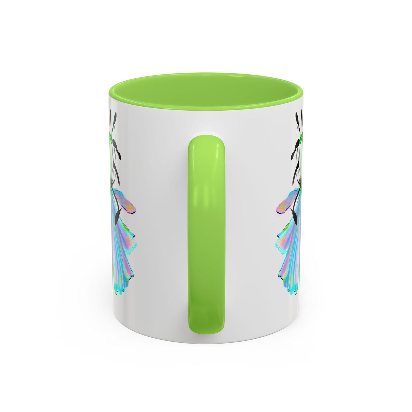 Vibrant Tulips Mugs “Dare to Love”