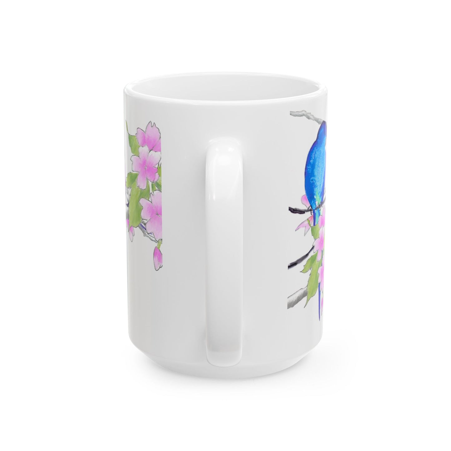 Blossoms & Birds Ceramic Mugs