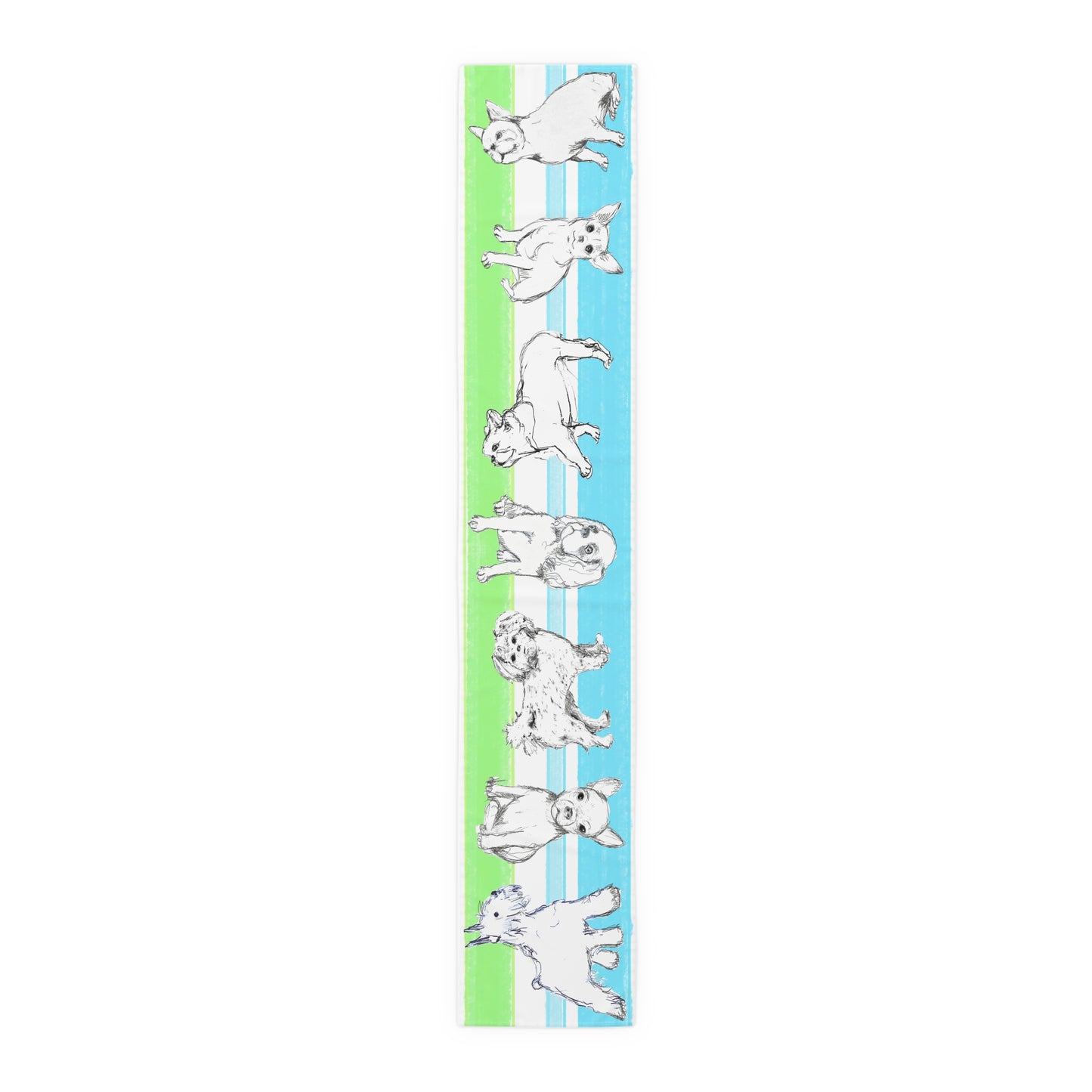 Dogi Mega StripeTable Runner 16 x 90 (Cotton, Poly)