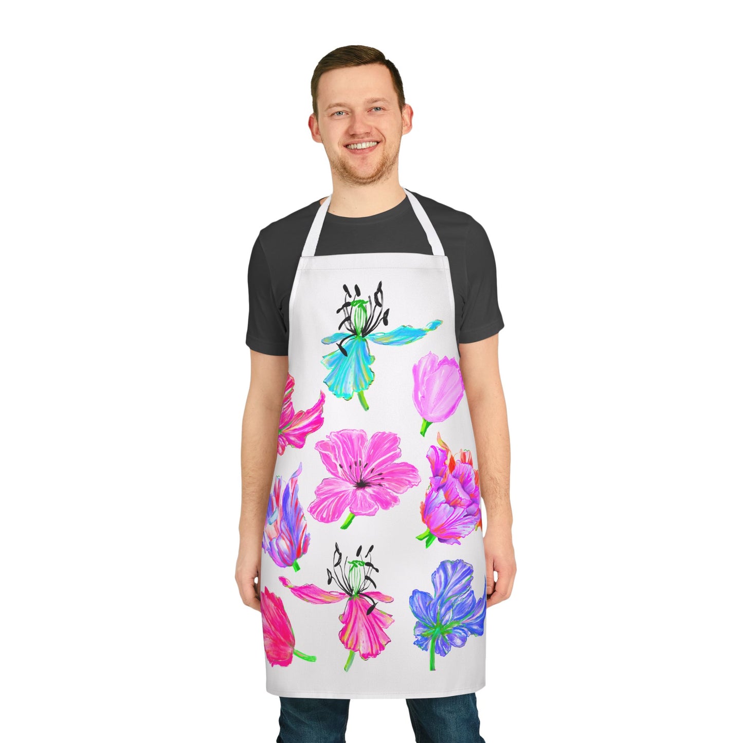 Dancing Tulips Apron
