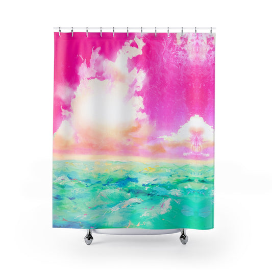 Shower Curtains Dreamy Waters