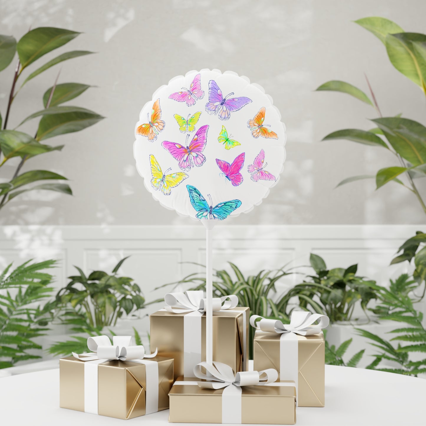 Celebrations Balloon Round 11" Butterfly Celebation