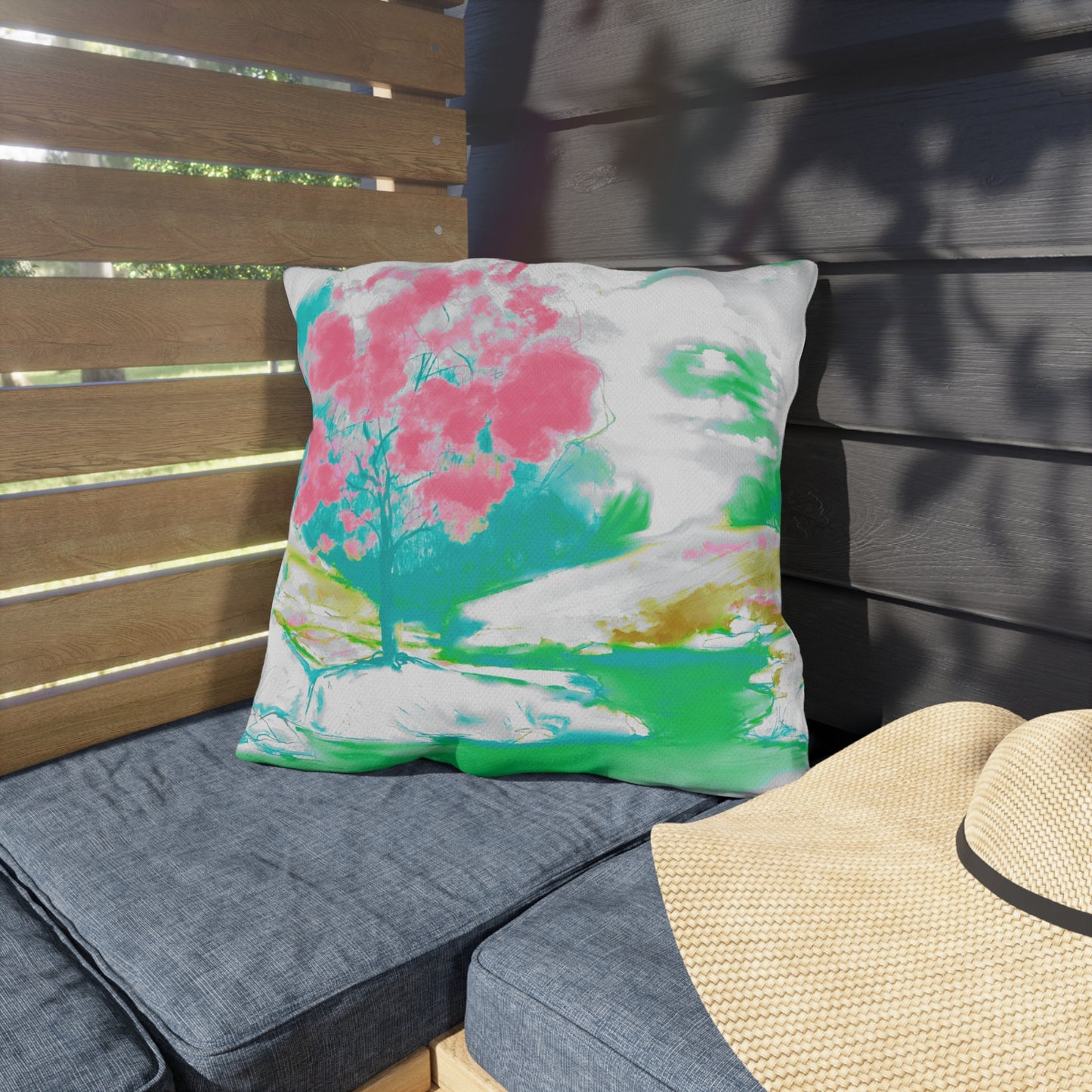 Joyful Landscapes Outdoor Pillows