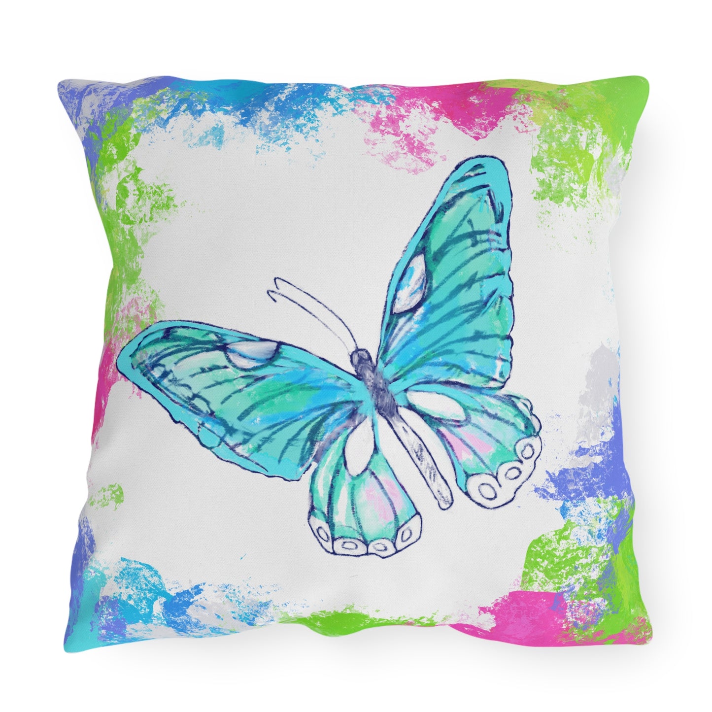 Swing Outdoor Pillow Gratitude gives birth to Joy