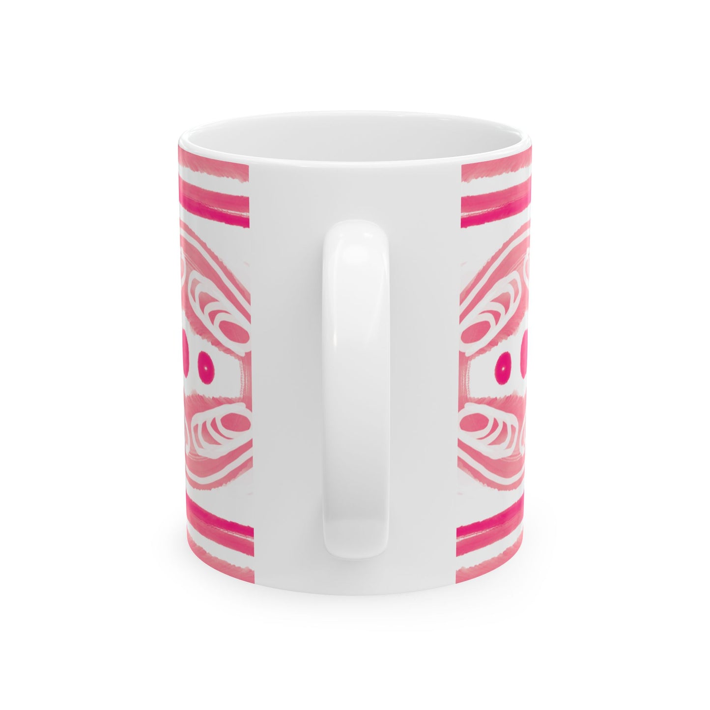 Pattern Play Mug Raspberry Red