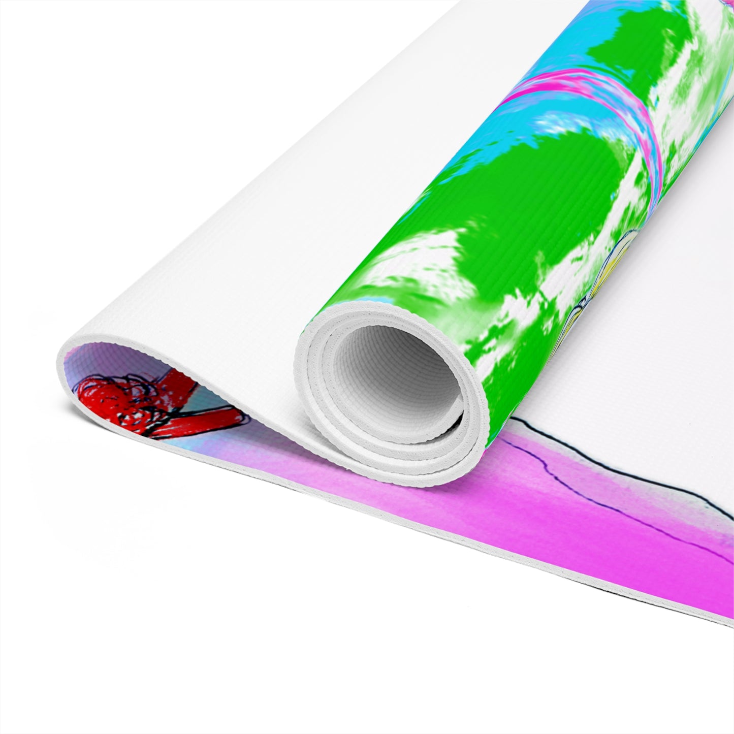 Foam Yoga Mats Butterfly Bliss