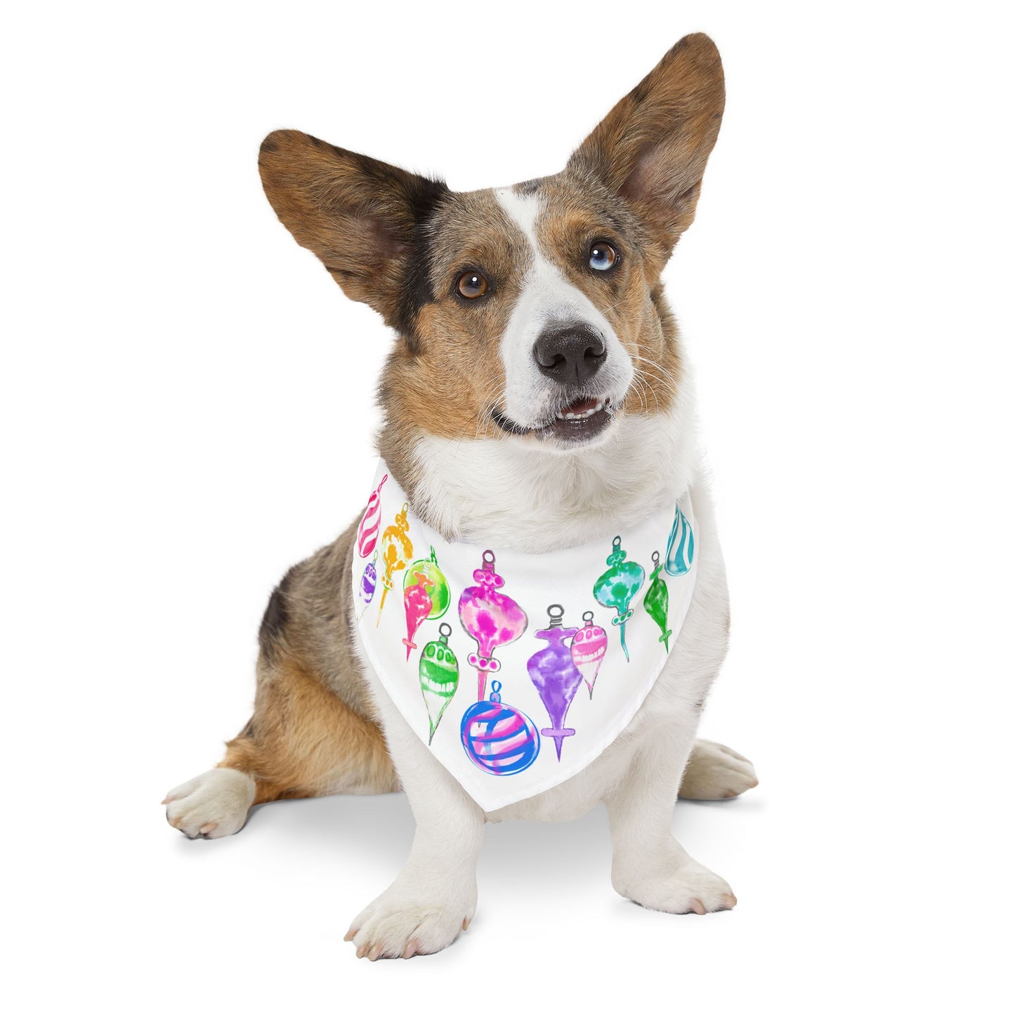 Pet Bandana Collar Christmas Jolly Woofs