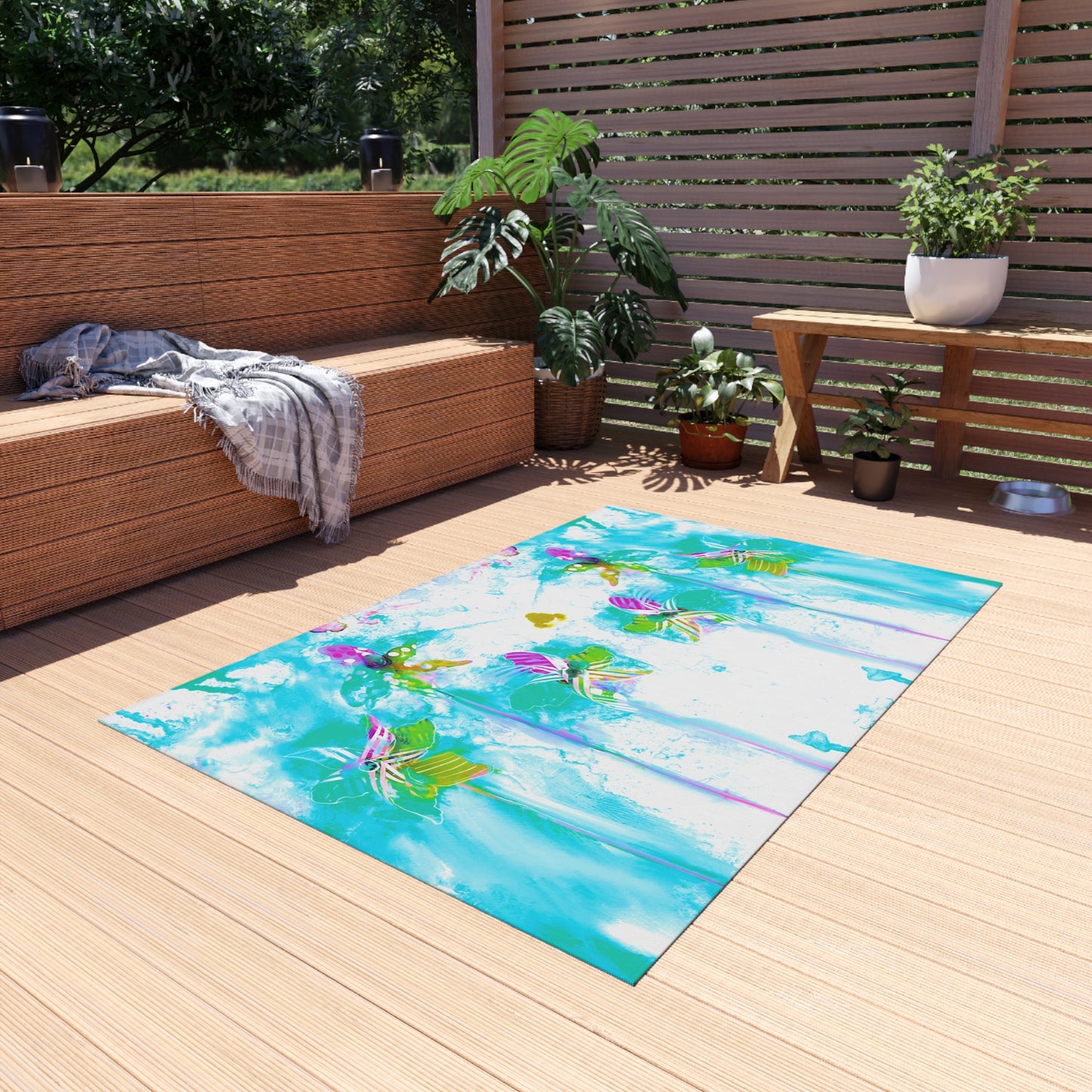 Pinwheels Indoor/Outdoor Rug