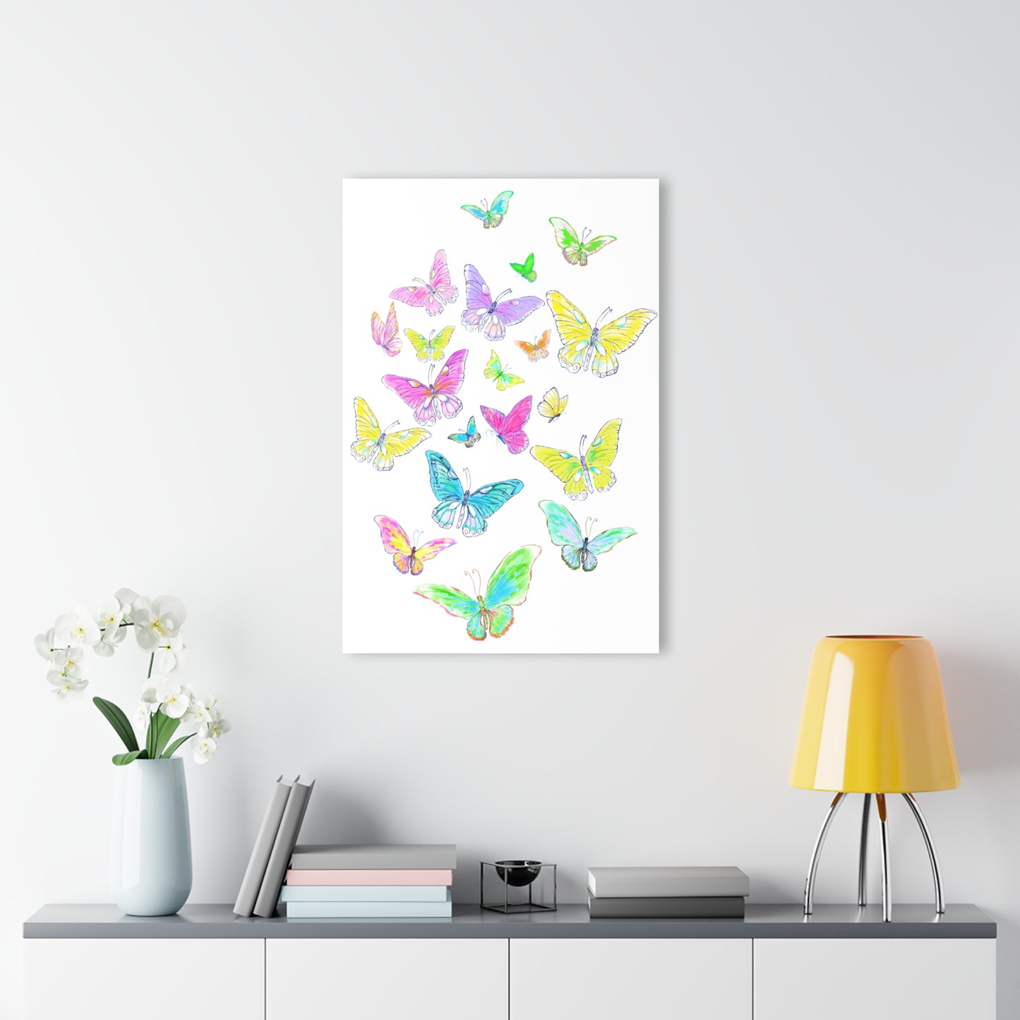 Blossom Glide Acrylic Prints B (French Cleat Hanging)