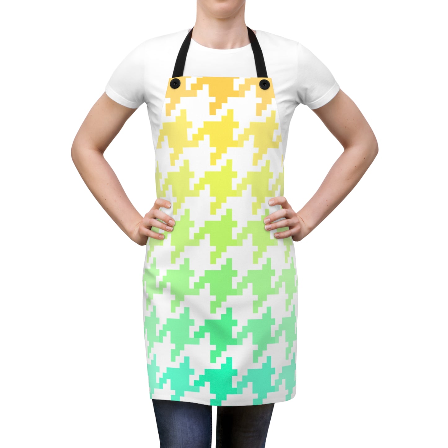 Hounds Tooth Fun Apron