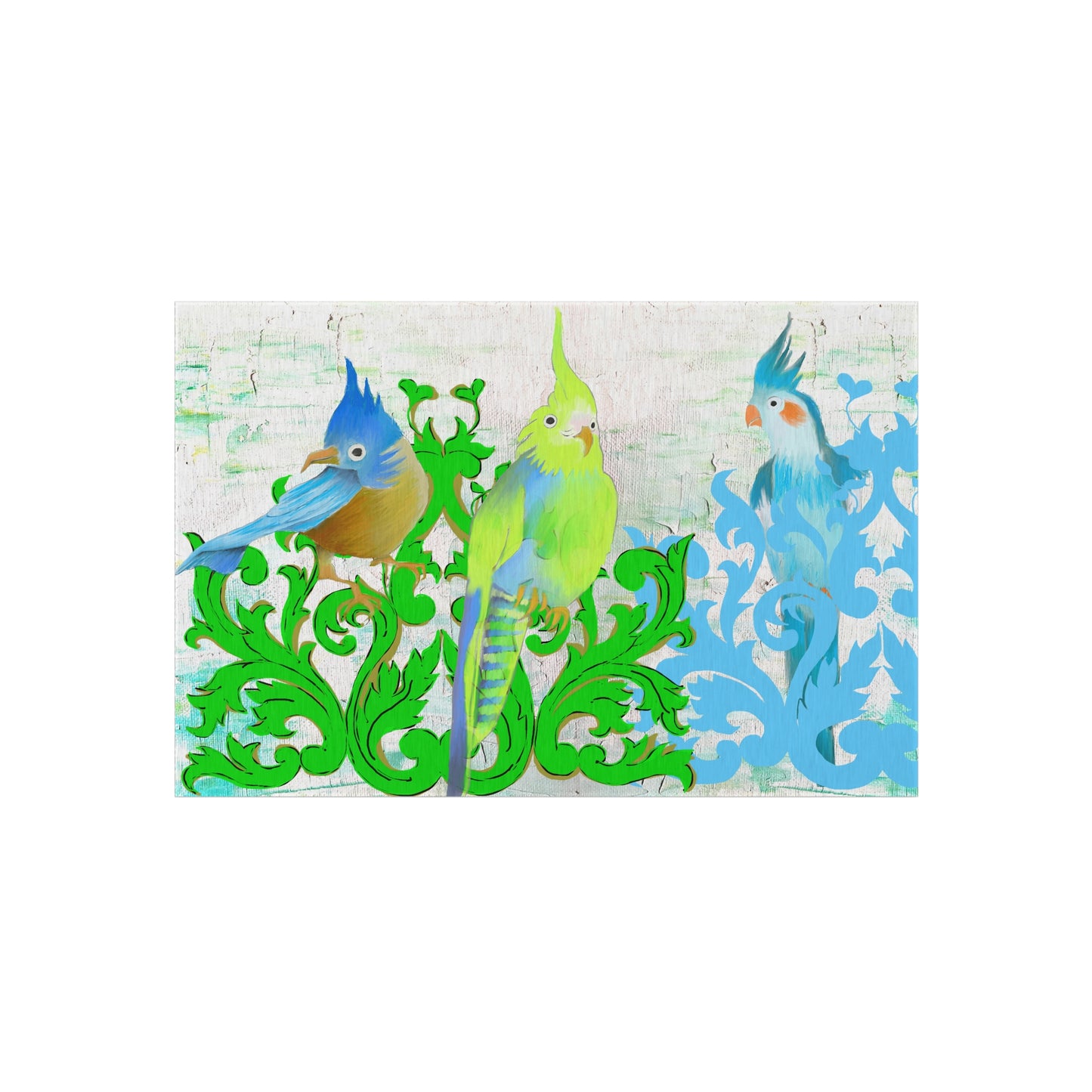 Indoor/Outdoor Rug Jolly Birds