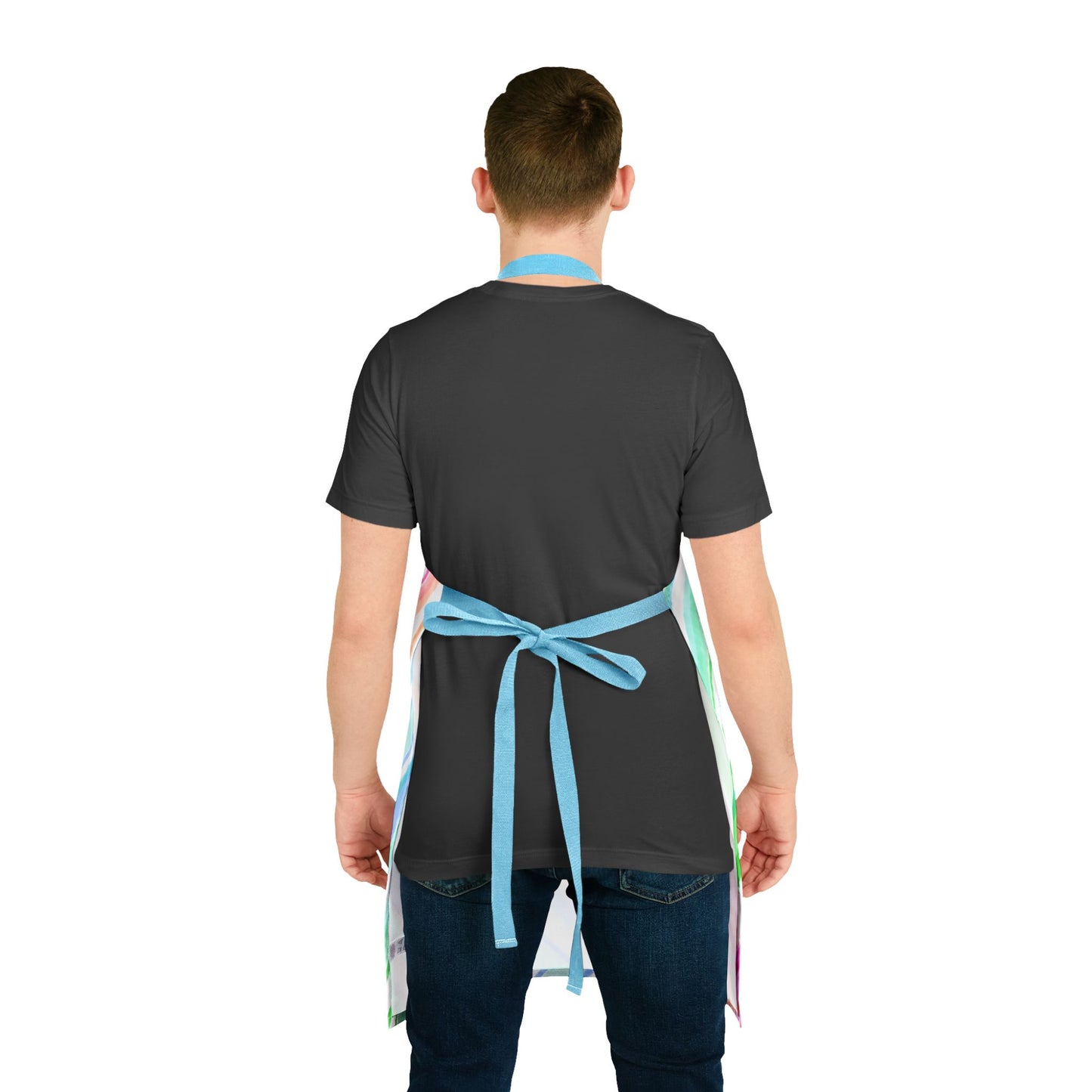 Diagonal Stripes Apron