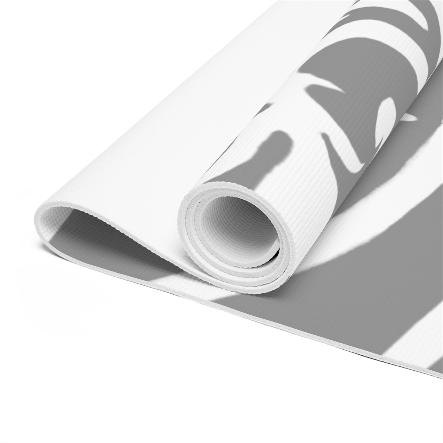 Scrollwork Exercise Mat Gray