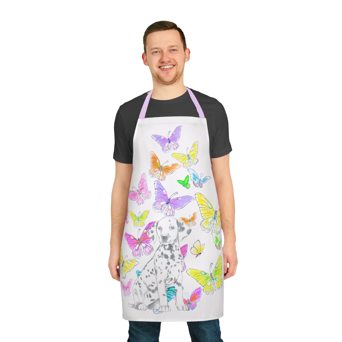 Dogi Butterfly Flutter Apron Dalmatian