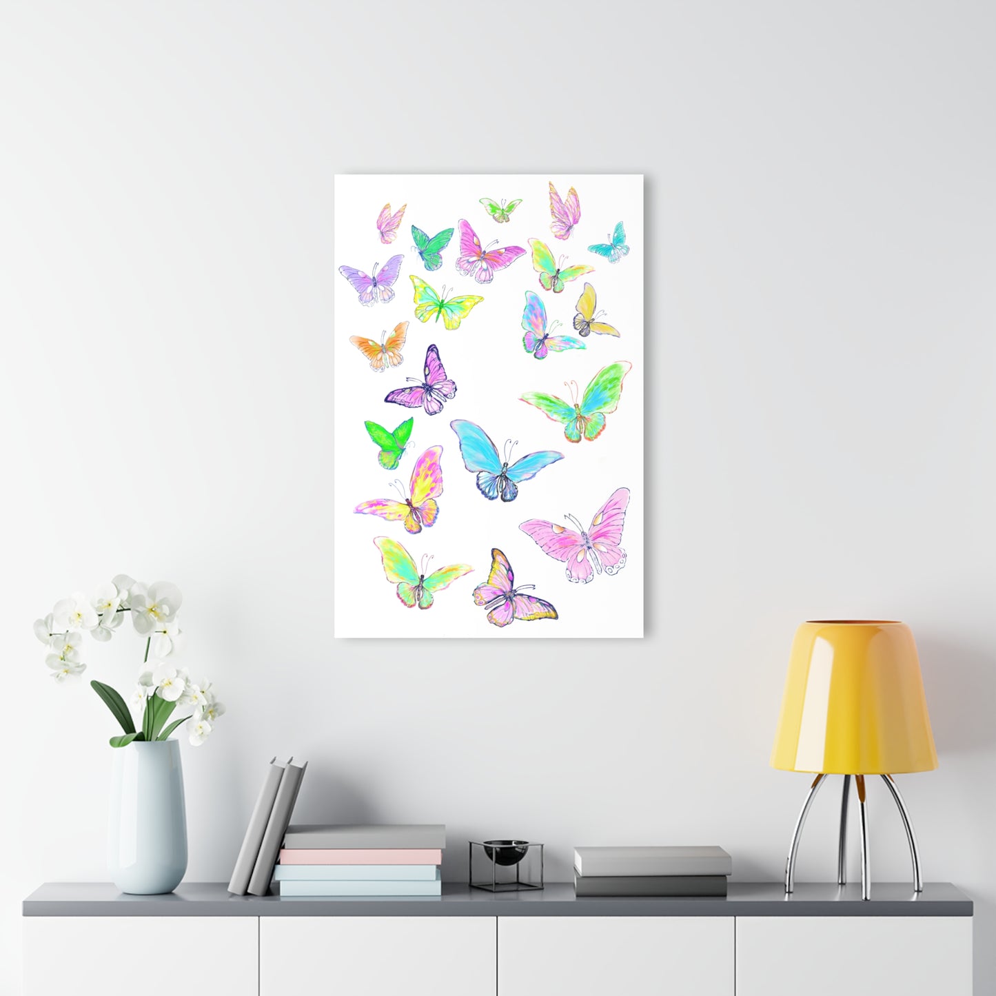 Blossom Glide Acrylic Prints A (French Cleat Hanging)