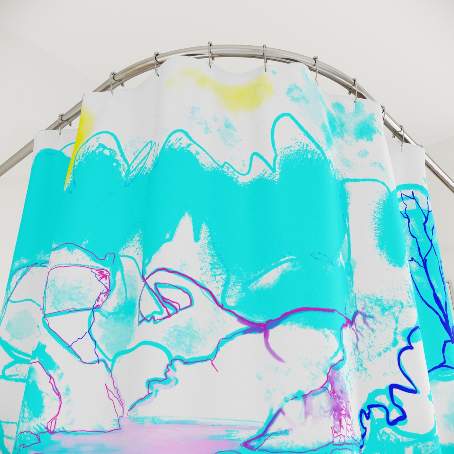 Joyful Landscapes Shower Curtains