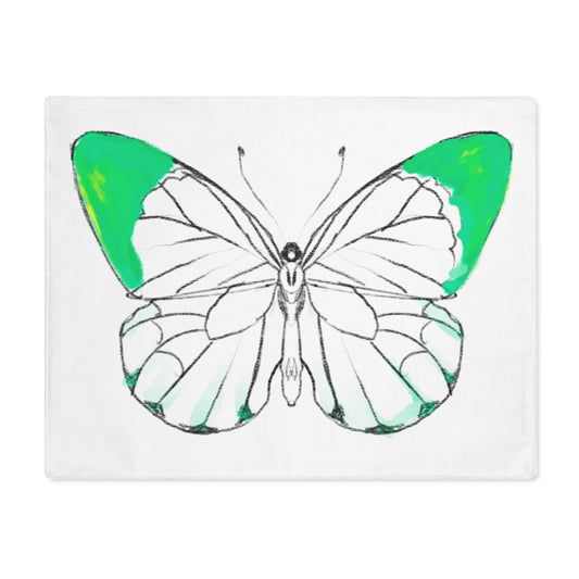 Chroma Medium Green Placemat, 1pc