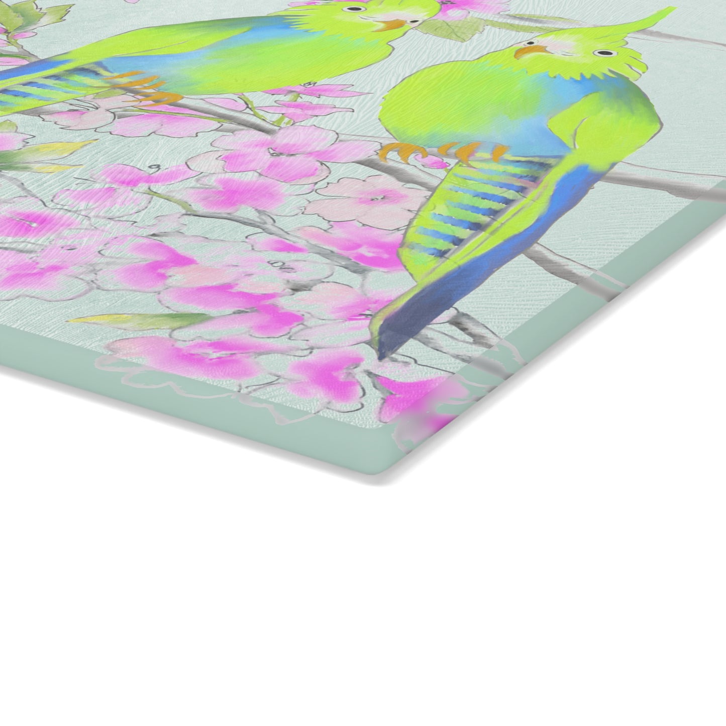 Glass Cutting Boards Cherry Chirp