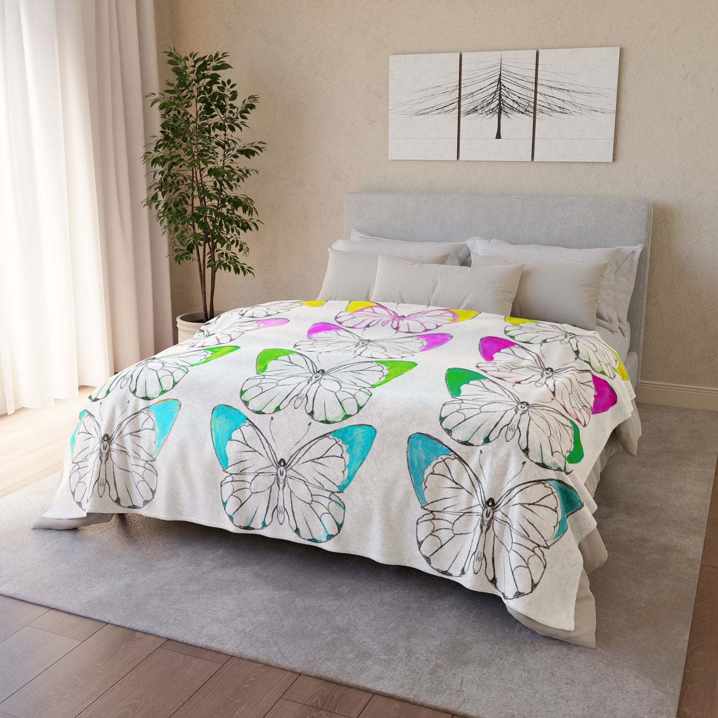 Blankets Soft Polyester Wingtipped Whimsy
