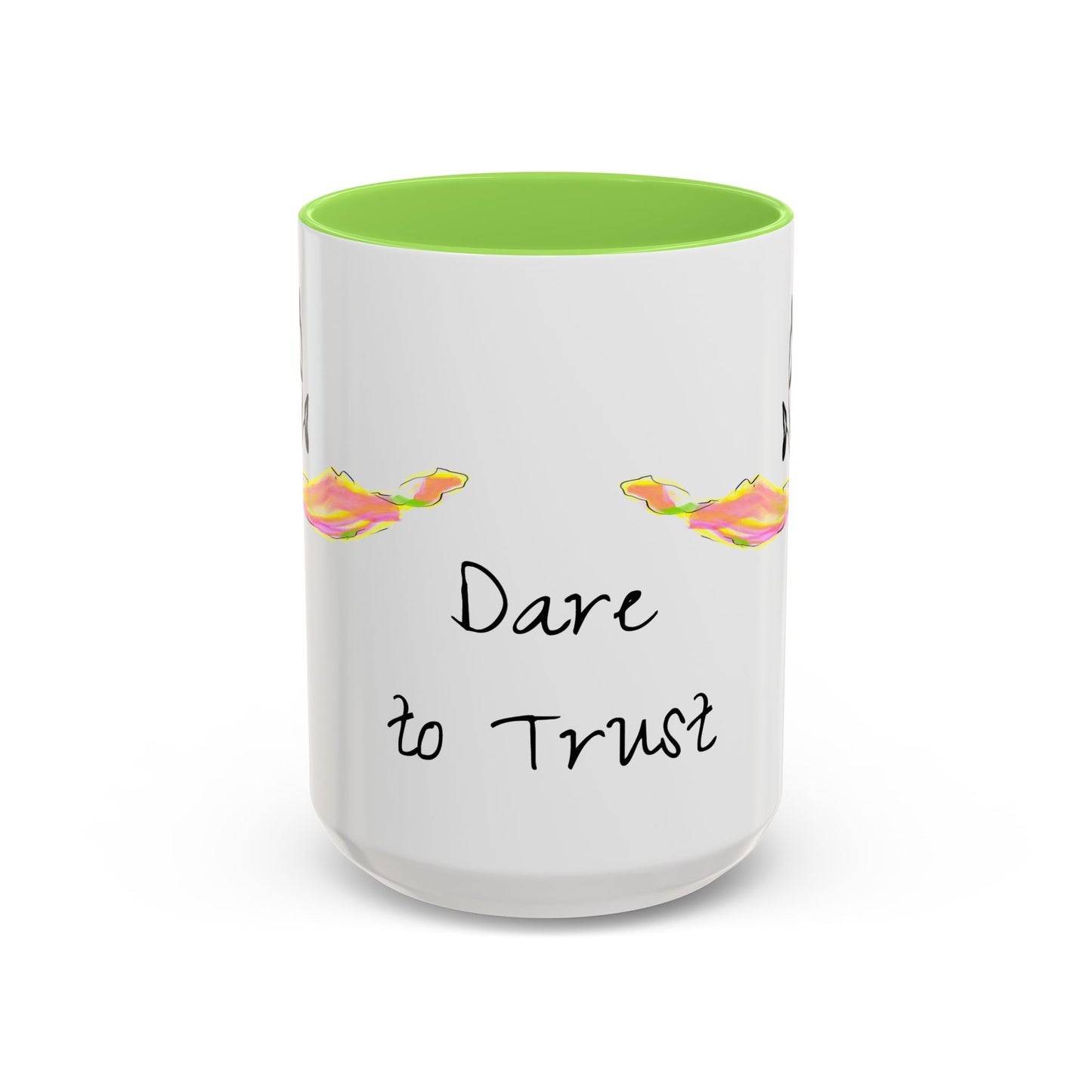 Vibrant Tulips Mugs “Dare to Trust”