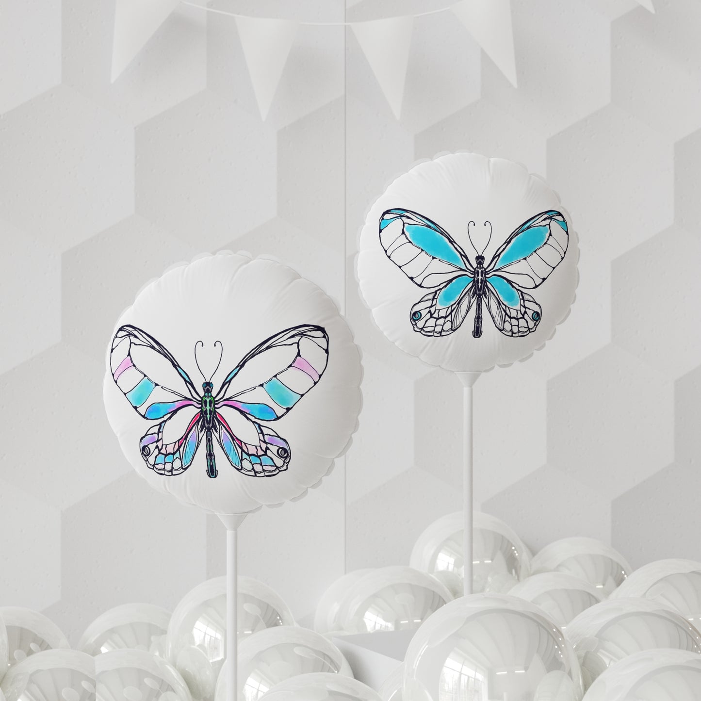Celebrations Balloon Round 11" Butterfly Celebration