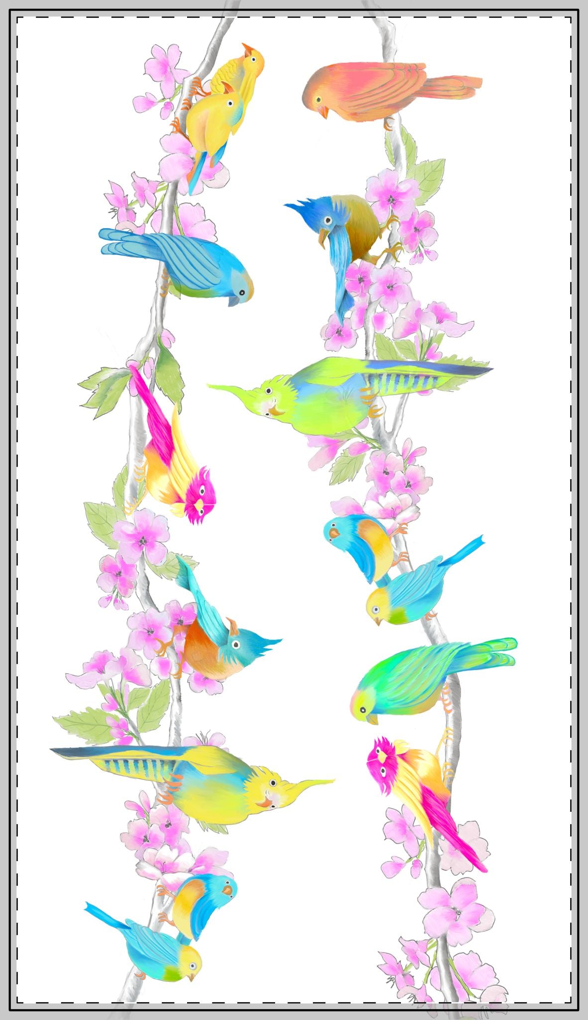 Blossom & Birds Tablecloth