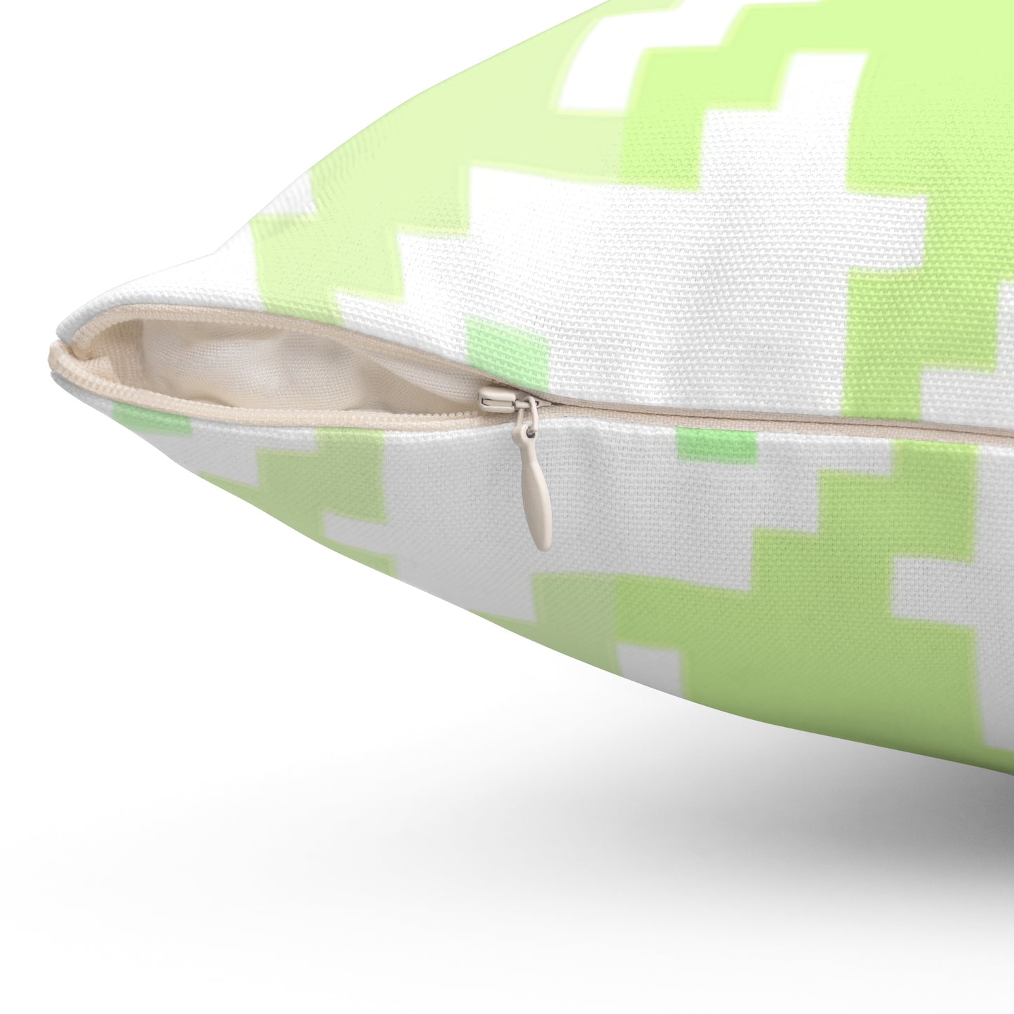 Hounds Tooth Fun Pillow Yellow/Green