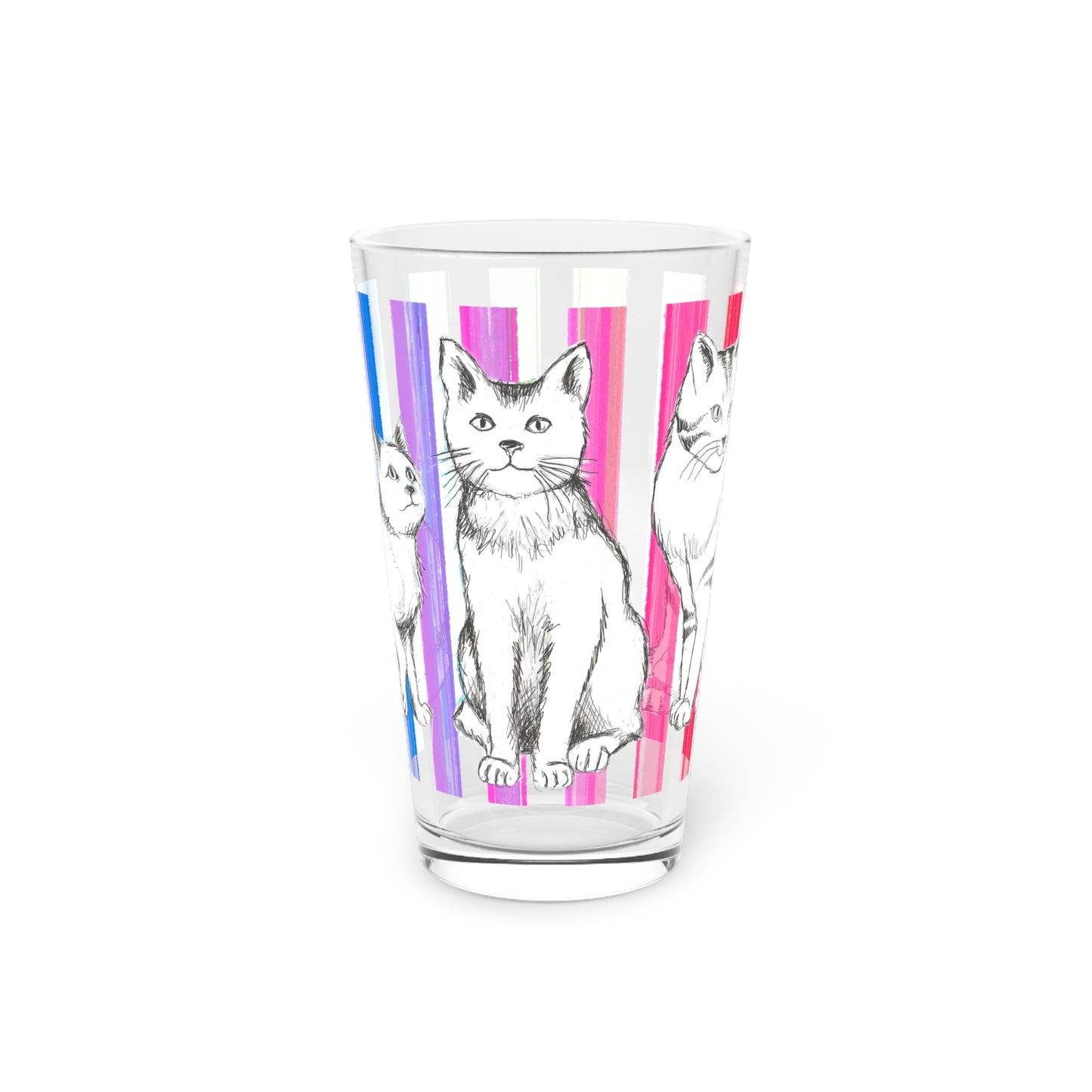 Kitty Fun Pint Glass