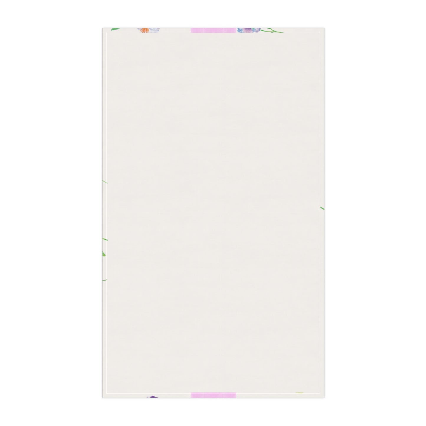 Flower Fun Tea Towel Pansy